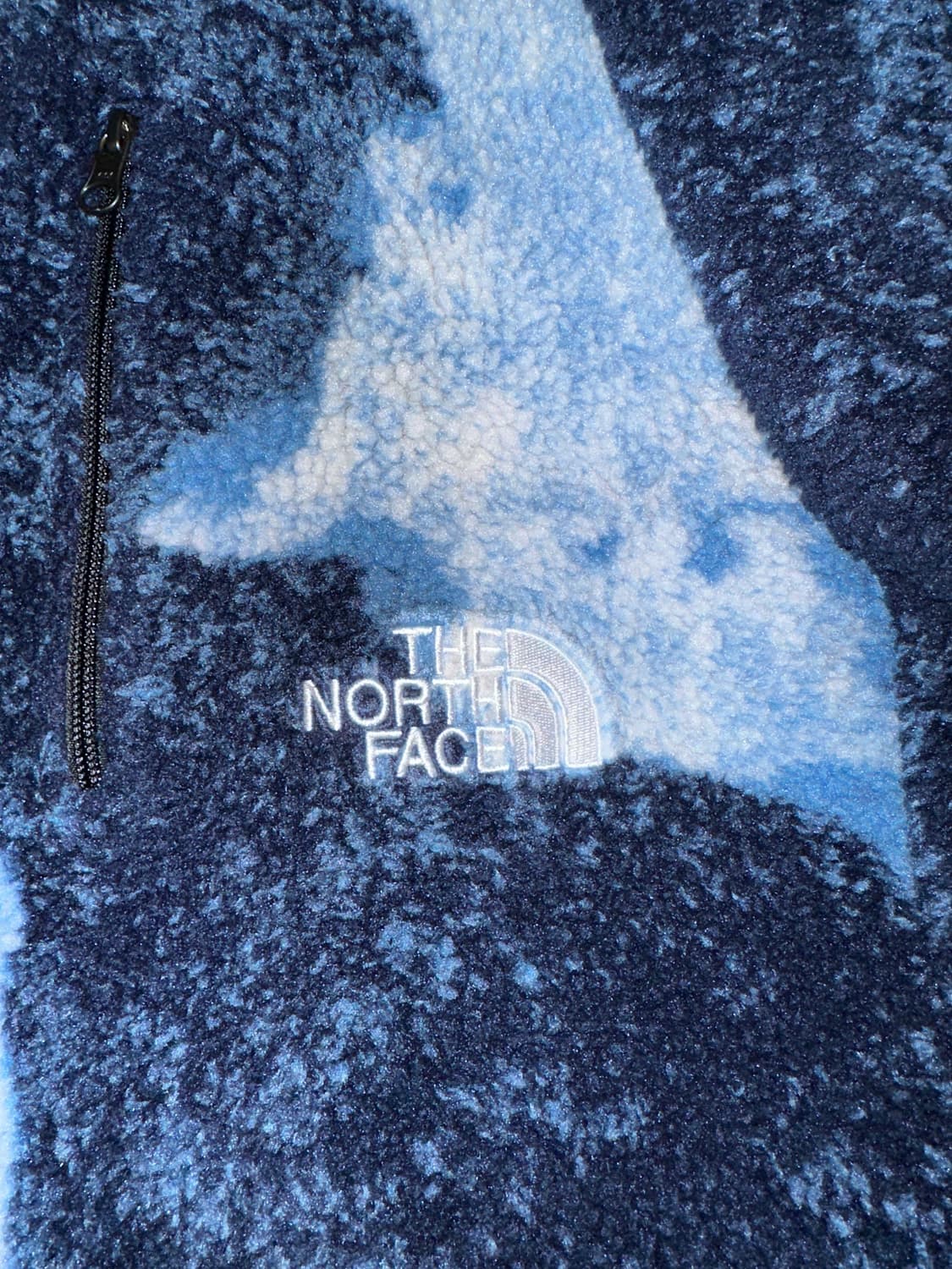 21FW 노스페이스 x 슈프림 블리치 후리스 판매합니다 상품이미지3