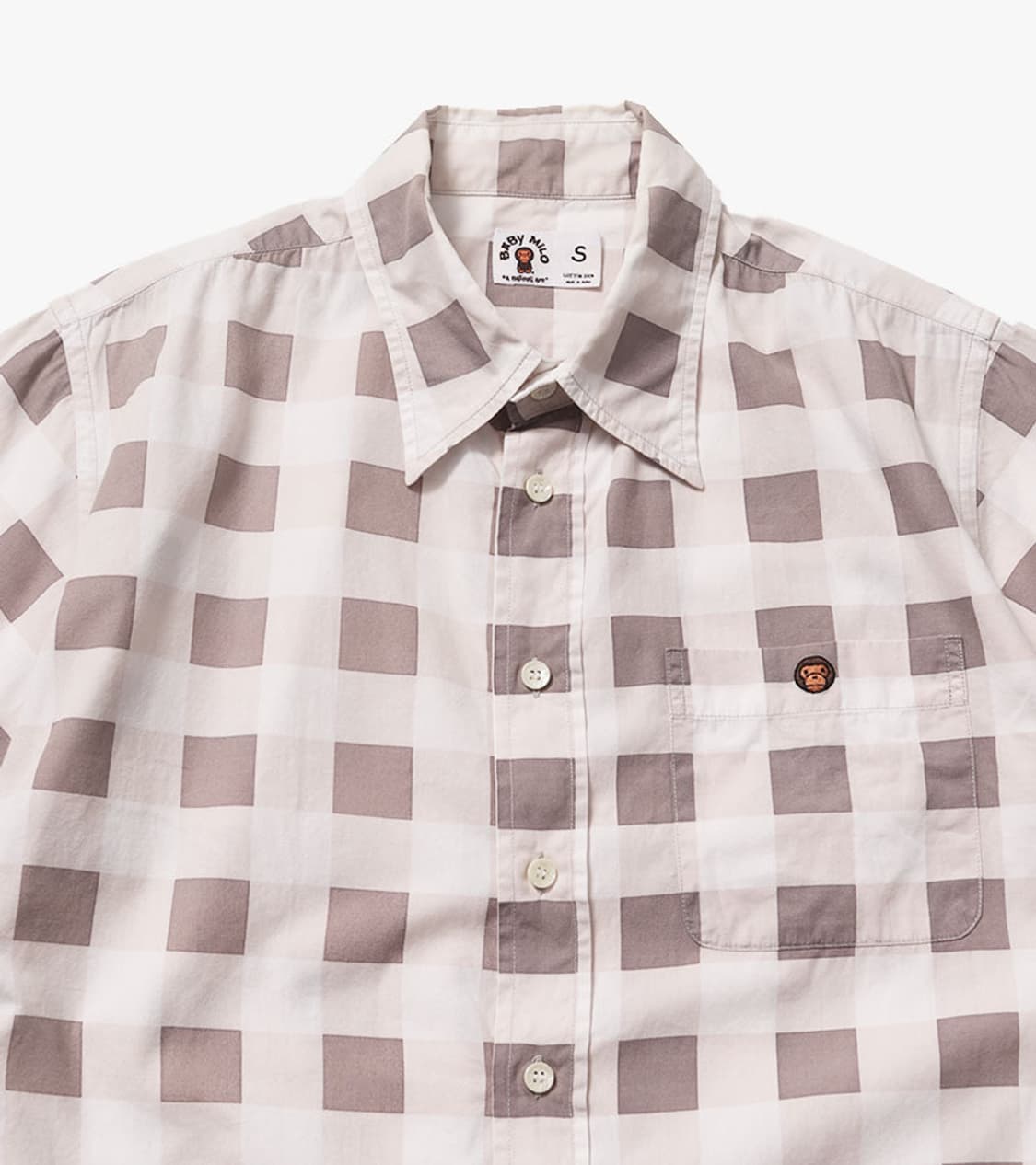 BAPE - MILO CHECK SHIRT 상품이미지4