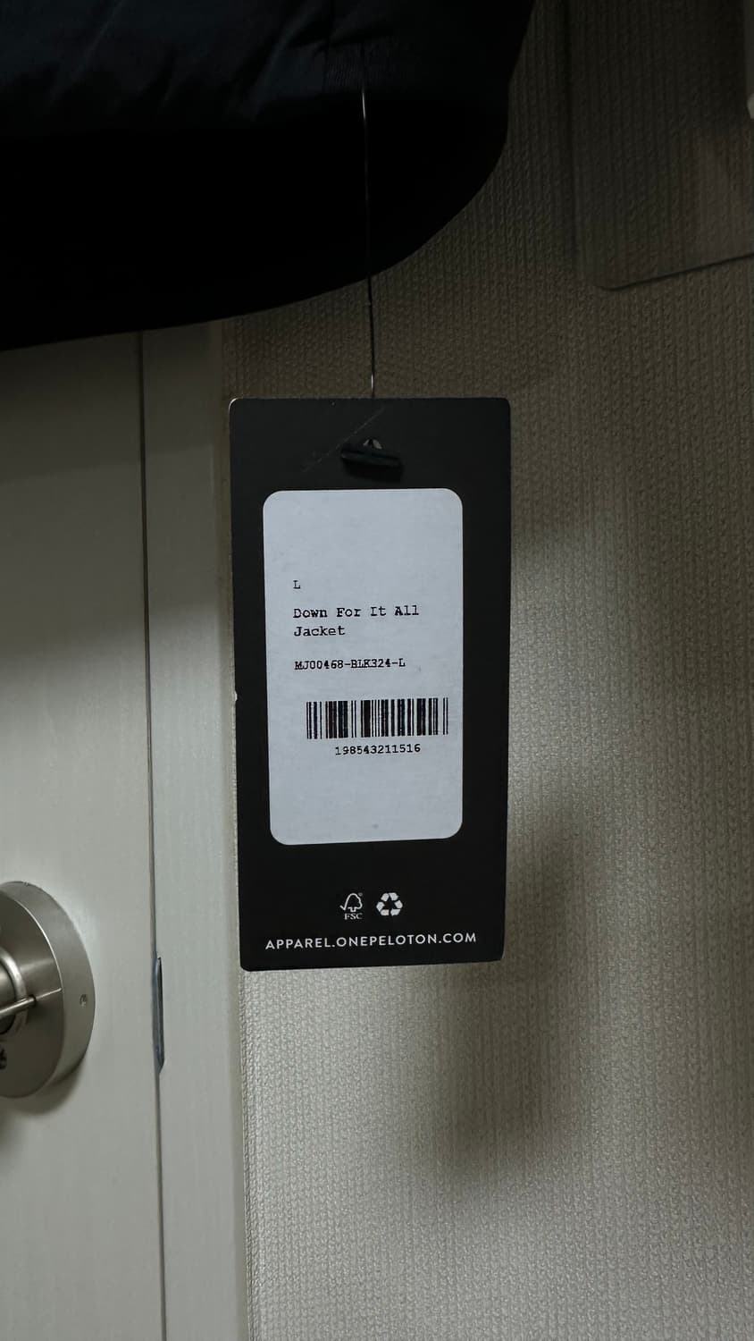 룰루레몬 다운 포 잇 블랙 L 새상품 상품이미지5