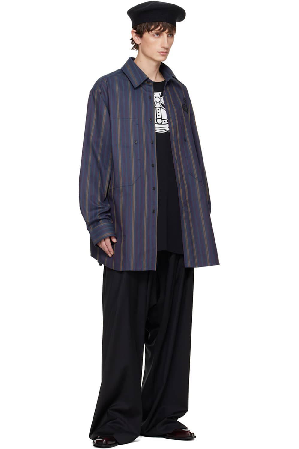 [50]비비안웨스트우드 25fw 스트라이프 셔츠 상품이미지4