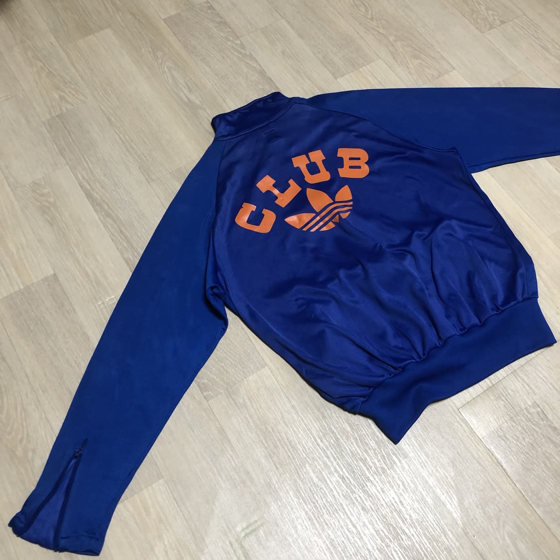 (95) 아디다스 adidas 클럽 트랙탑 져지 로얄블루 오렌지 상품이미지9