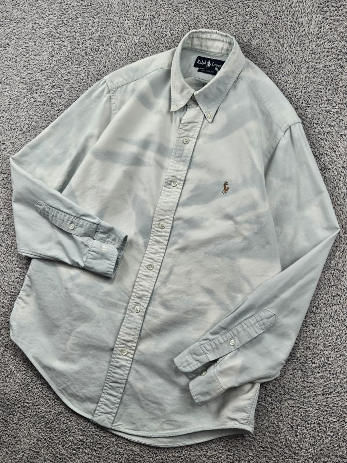 폴로랄프로렌 버튼다운 셔츠 다잉커스텀 (M추정) / 11804 상품이미지6
