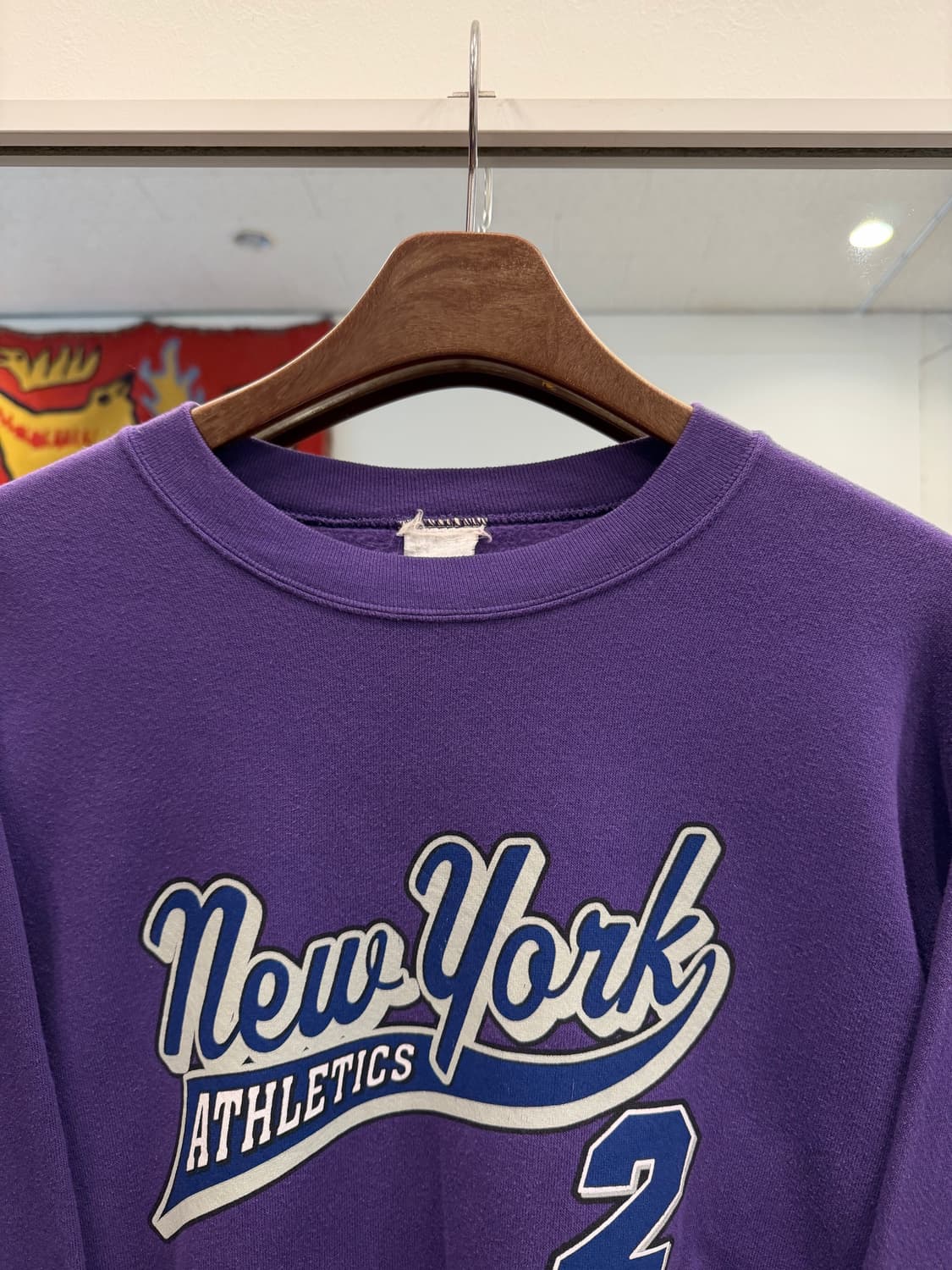 90-00s Vtg 빈티지 뉴욕 애슬레틱 스웻 셔츠 상품이미지3