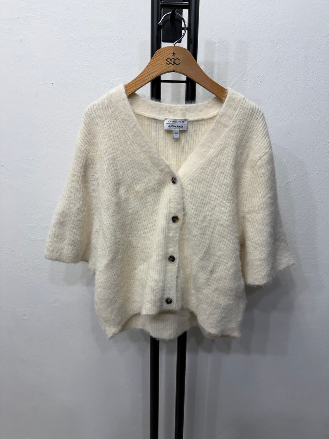 정품) 앤아더스토리즈 여성 아이보리 가디건 S 상품이미지1