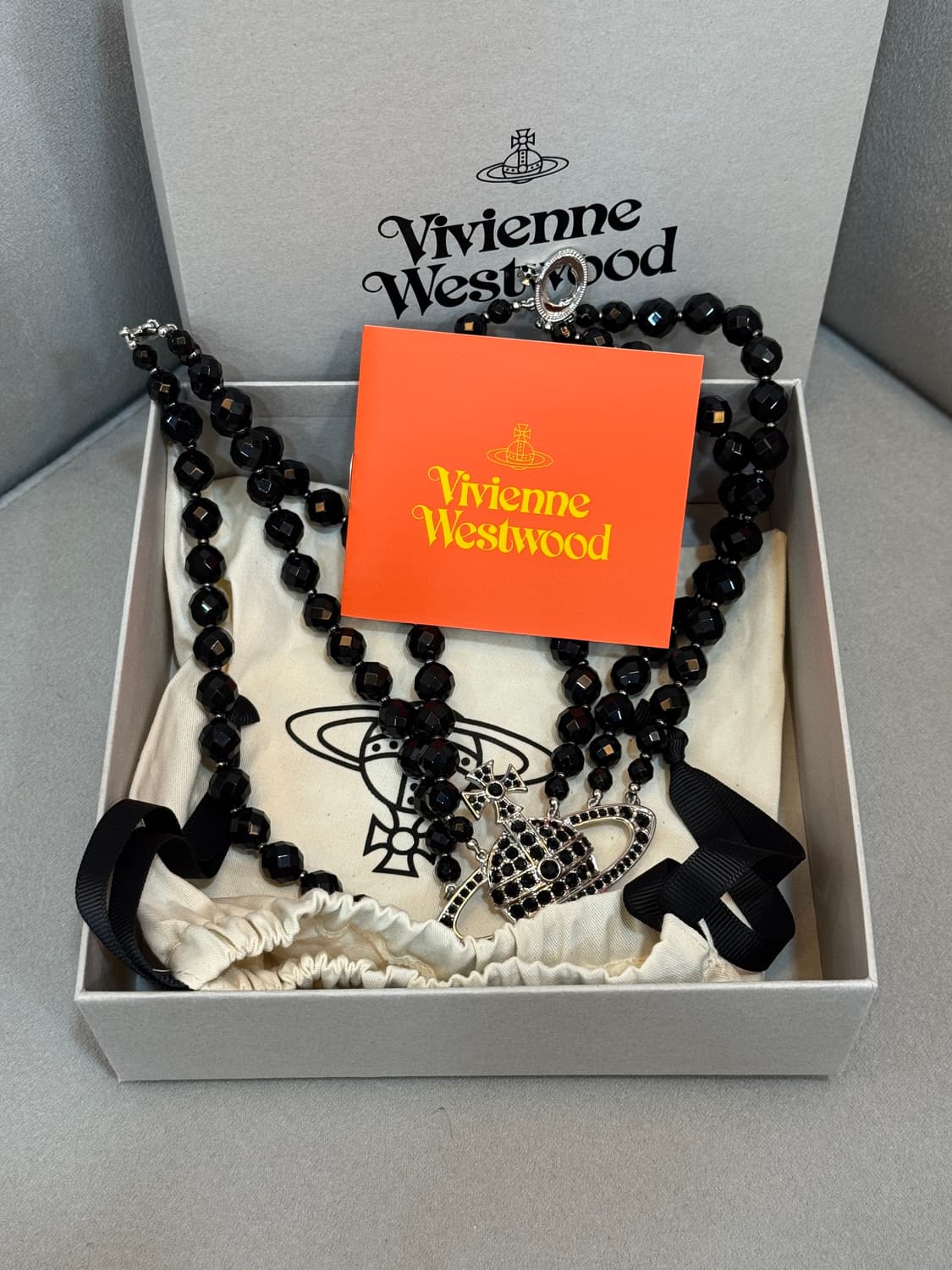 새상품급 비비안웨스트우드 메살린 목걸이 상품이미지1