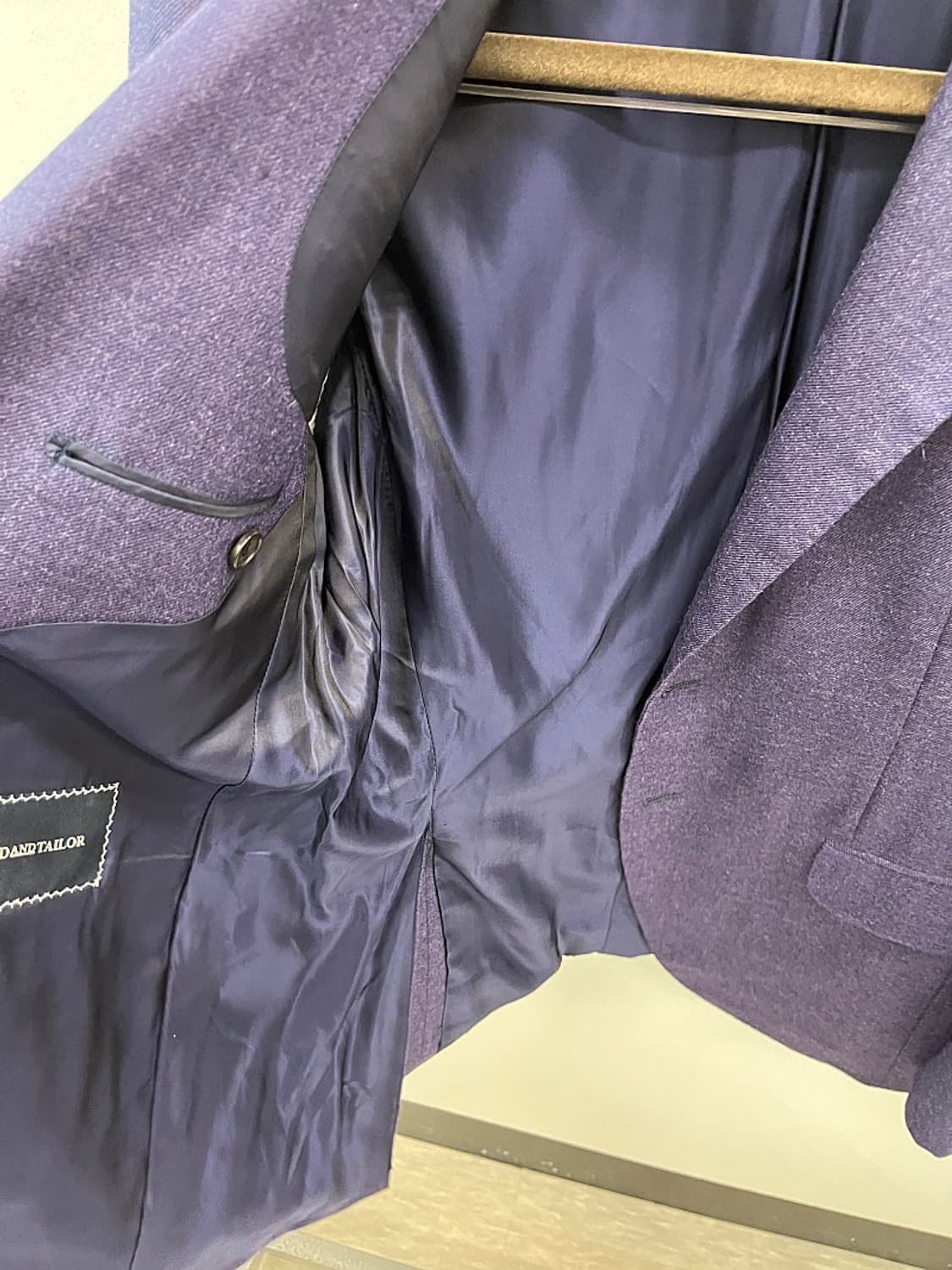 95) 로드앤테일러 진블루 울자켓 상품이미지4