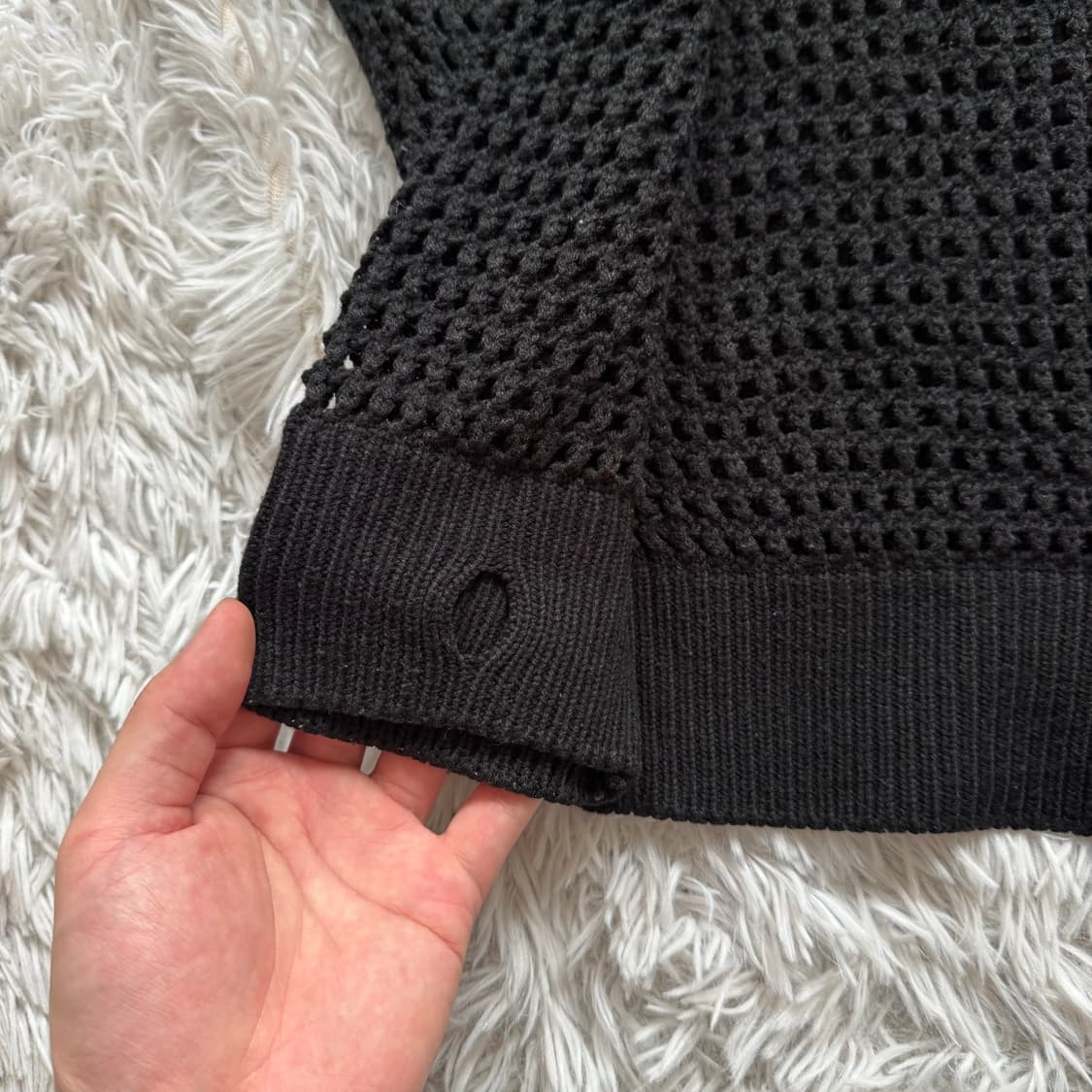 WEEKEND 일본빈티지 니트 맨투맨 시스루 보세 긴팔 xxl 110 상품이미지5