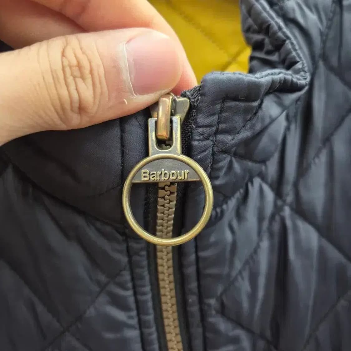 바버 인터내셔널 퀼팅 자켓 M 상품이미지4