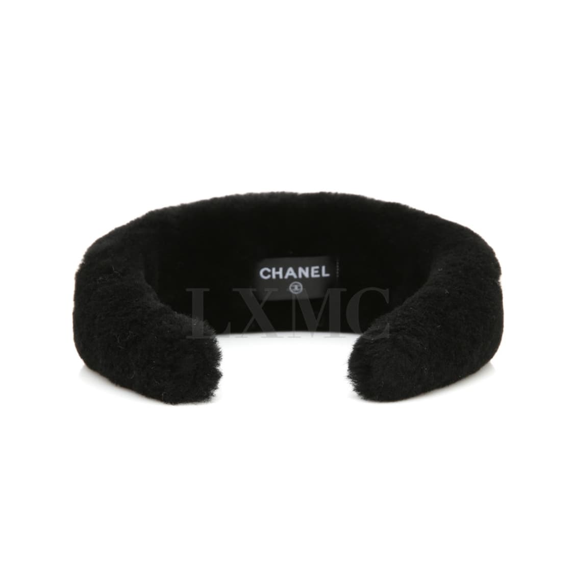 샤넬 시어링 헤어밴드 로고 레터링 밍크 머리띠 AA8510 상품이미지6