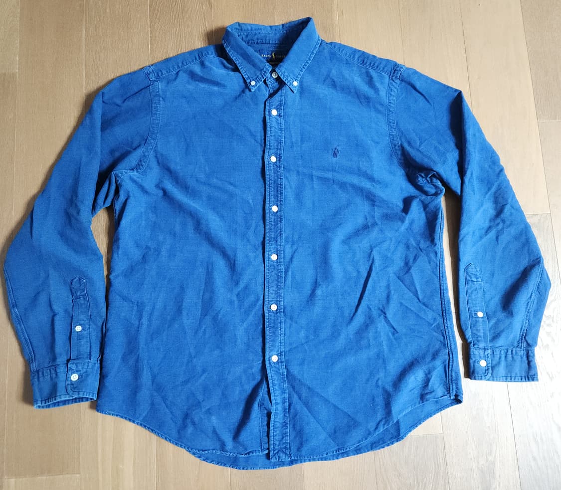 폴로 랄프로렌 인디고 옥스포드 셔츠(XL) 상품이미지1