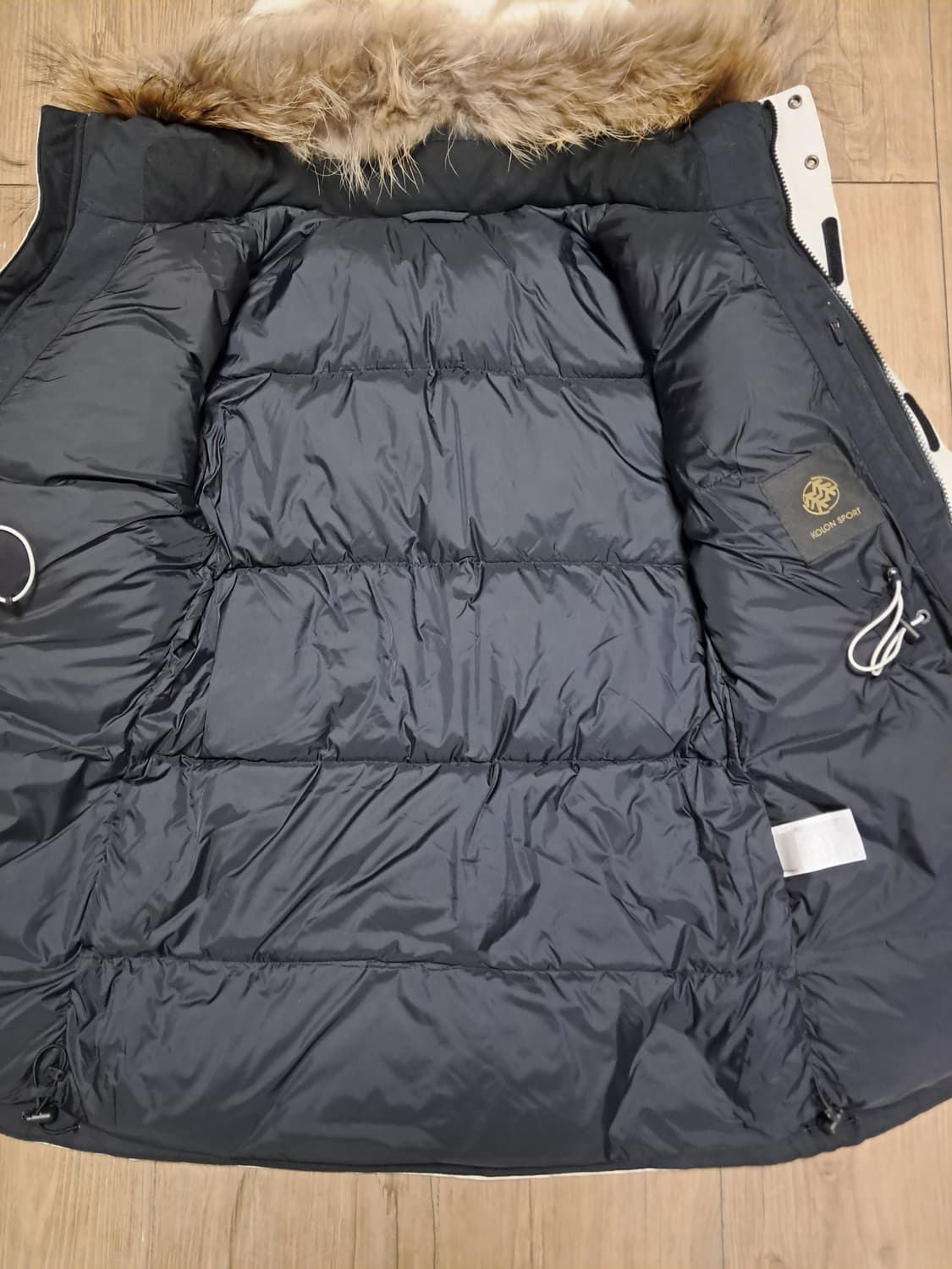 코오롱 여성 야상패딩 90 상품이미지5