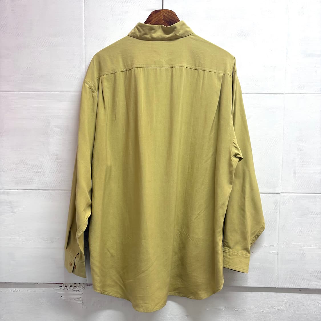 일본빈티지 포켓 워크웨어 실크 셔츠 남방  상품이미지7