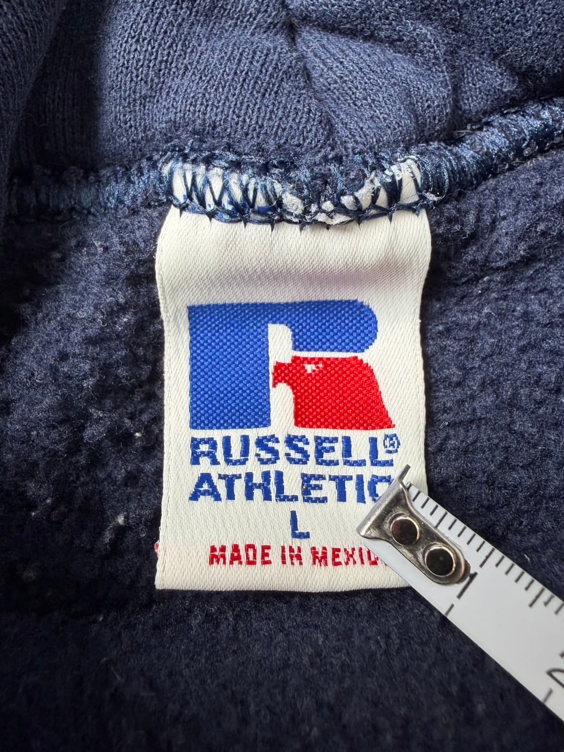 90s Russell Hoodie (navy) 상품이미지3