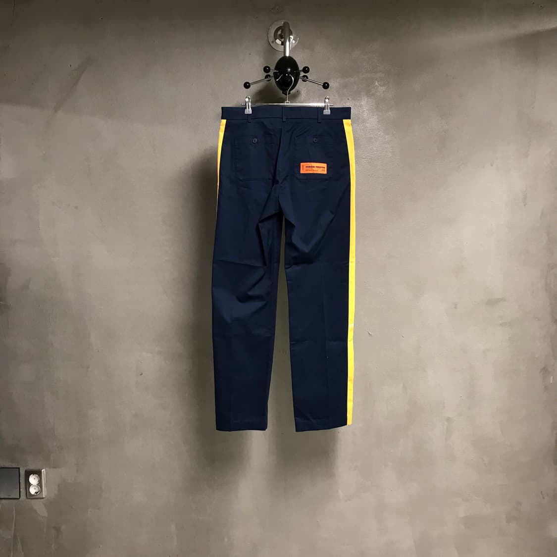 헤론프레스톤 네이비 배색 팬츠 M 상품이미지6