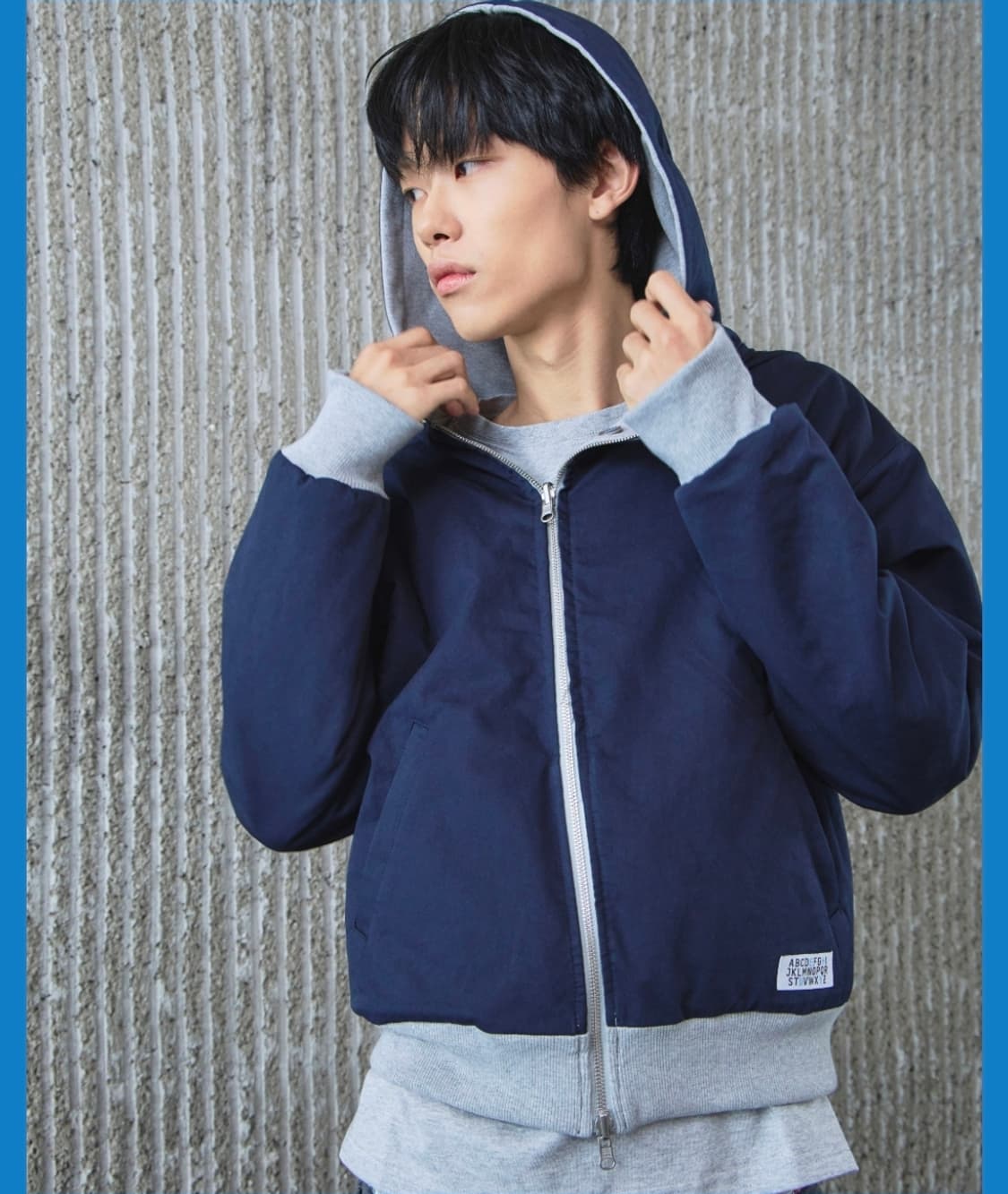 휴이(huey)리버시블 후드집업 상품이미지2