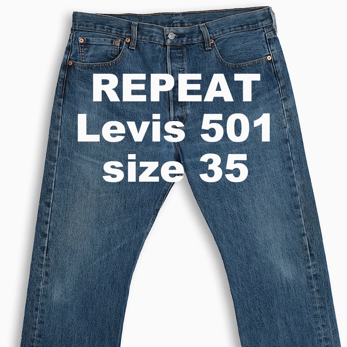 빈티지 리바이스 501 진청 35 사이즈 LV50136375 상품이미지1