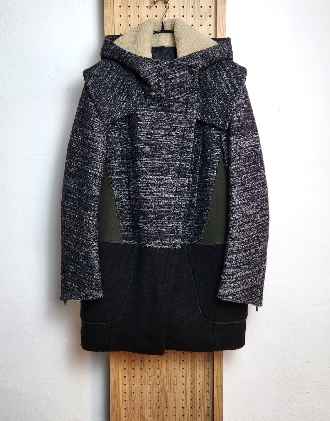 시스템 겨울 코트 S 상품이미지1