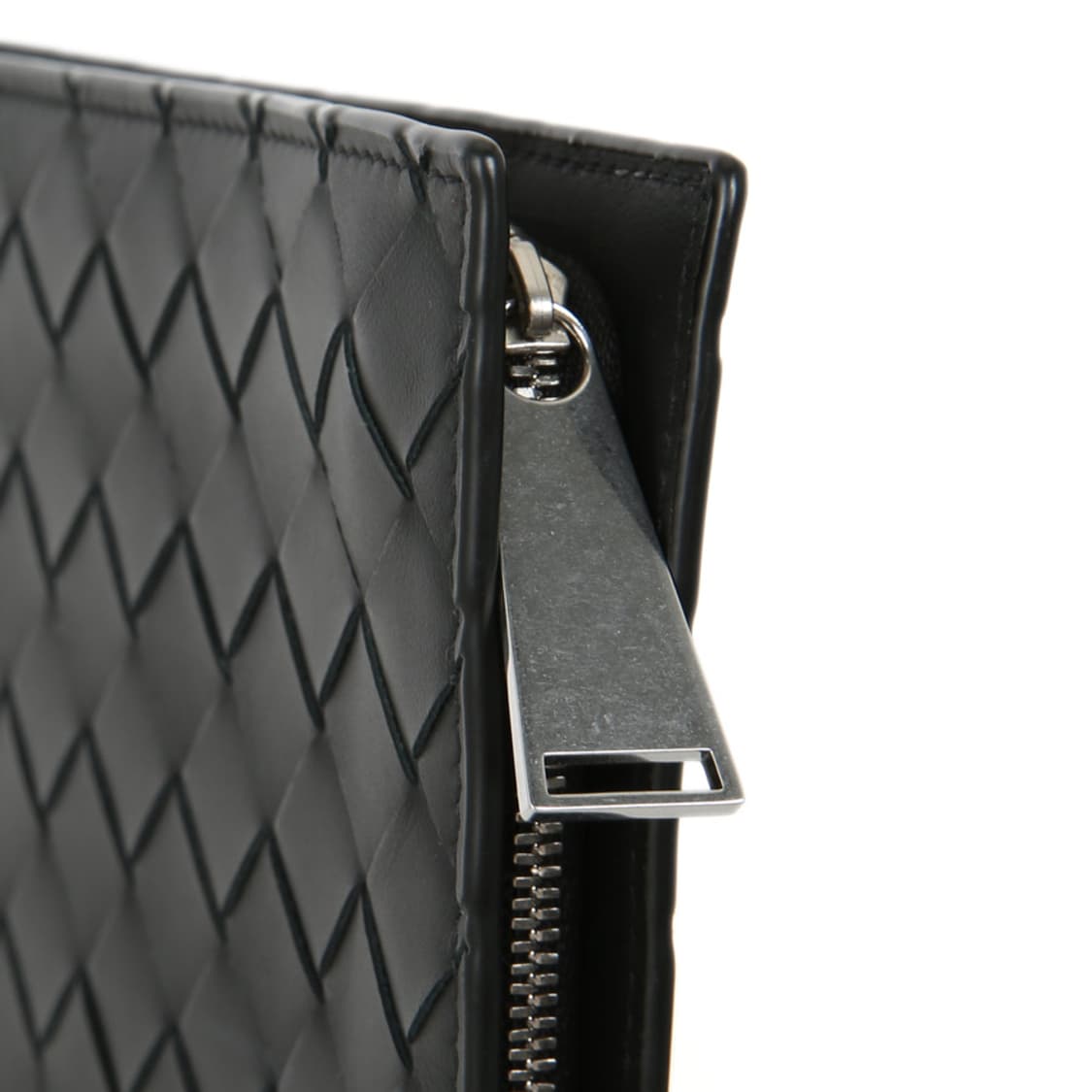 보테가베네타 인트레치아토 클러치 블랙 지퍼 파우치 607479 상품이미지8
