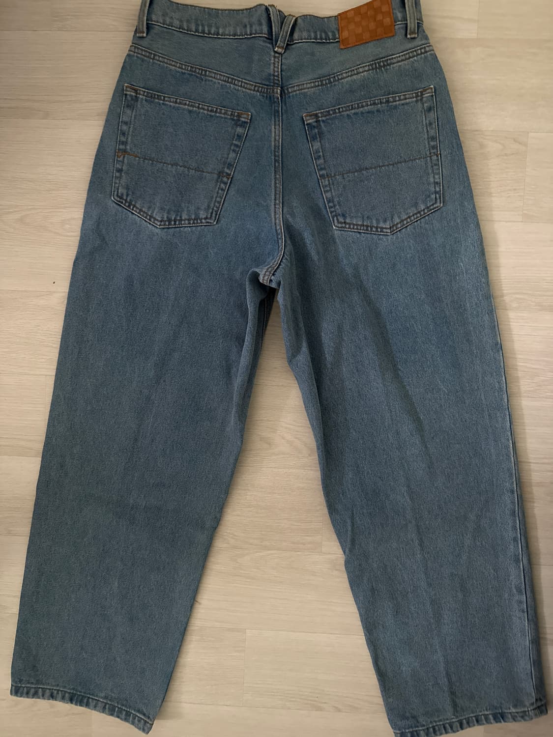 반스 배기 데님팬츠 상품이미지3