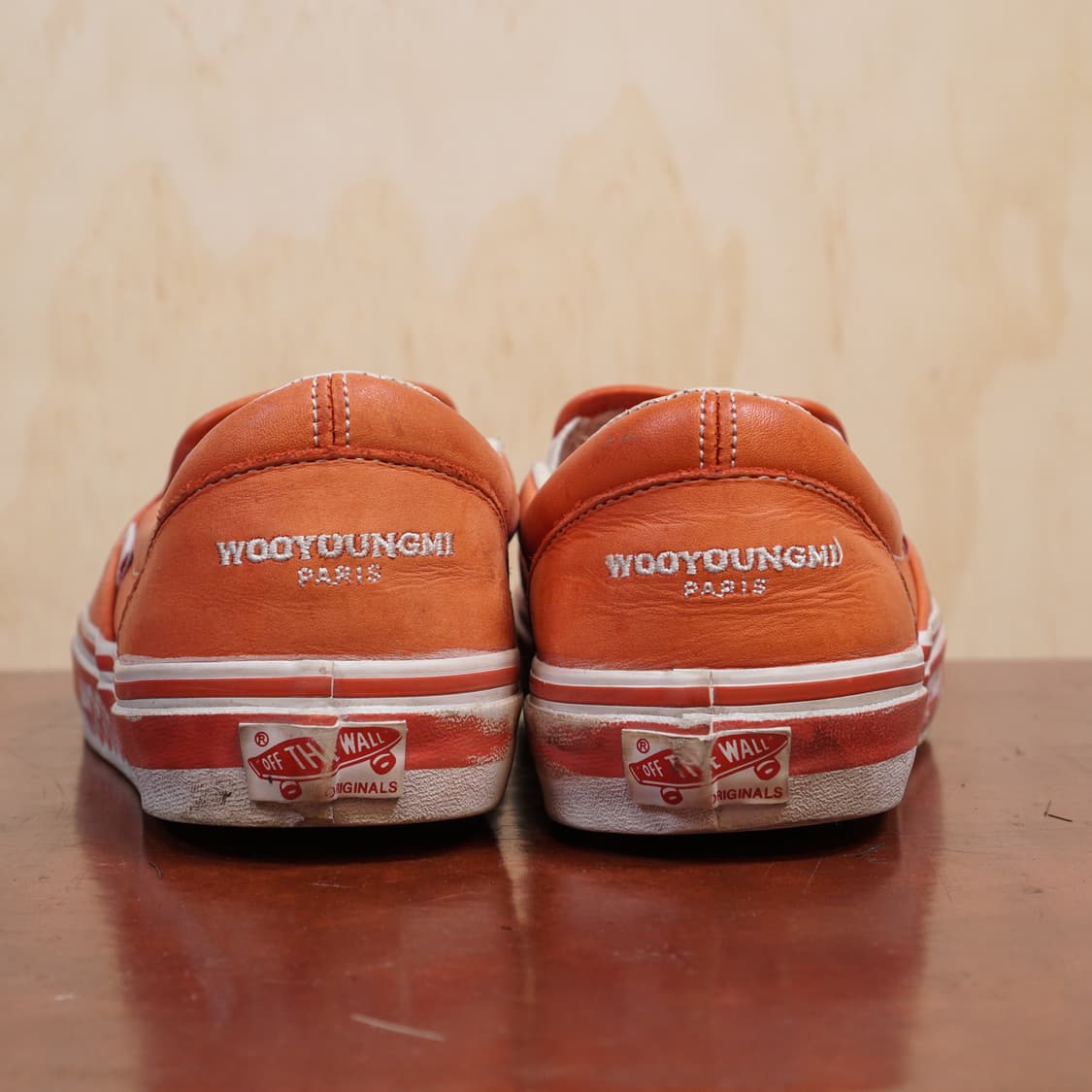 반스 X 우영미 레더 스니커즈 상품이미지5