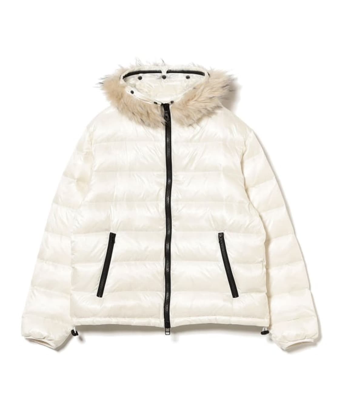 빔즈 퓨처 아카이브 울프죠 경량패딩 화이트 s 상품이미지2