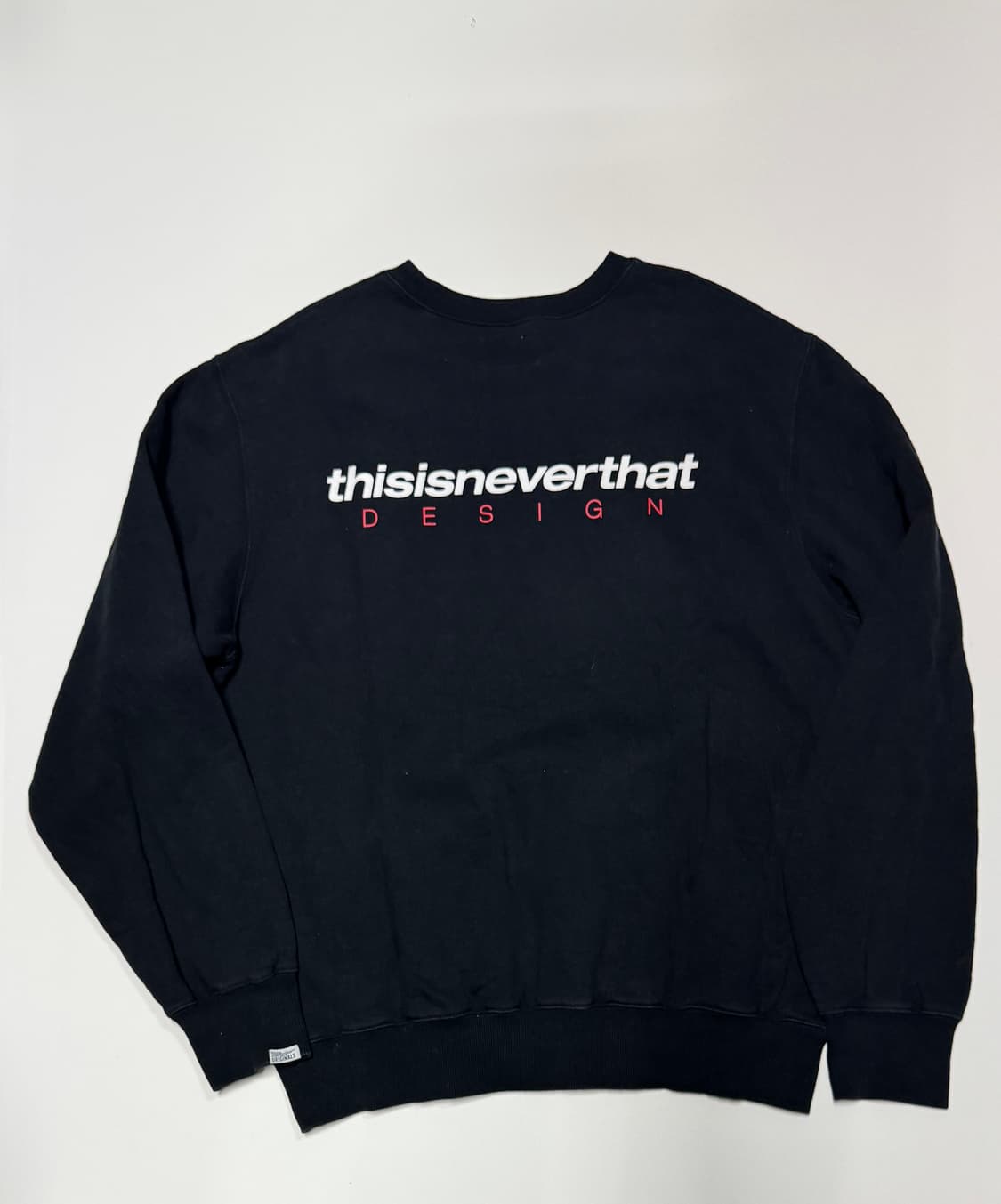 디스이즈네버댓 뒷프린팅 스웻 맨투맨 L 상품이미지1