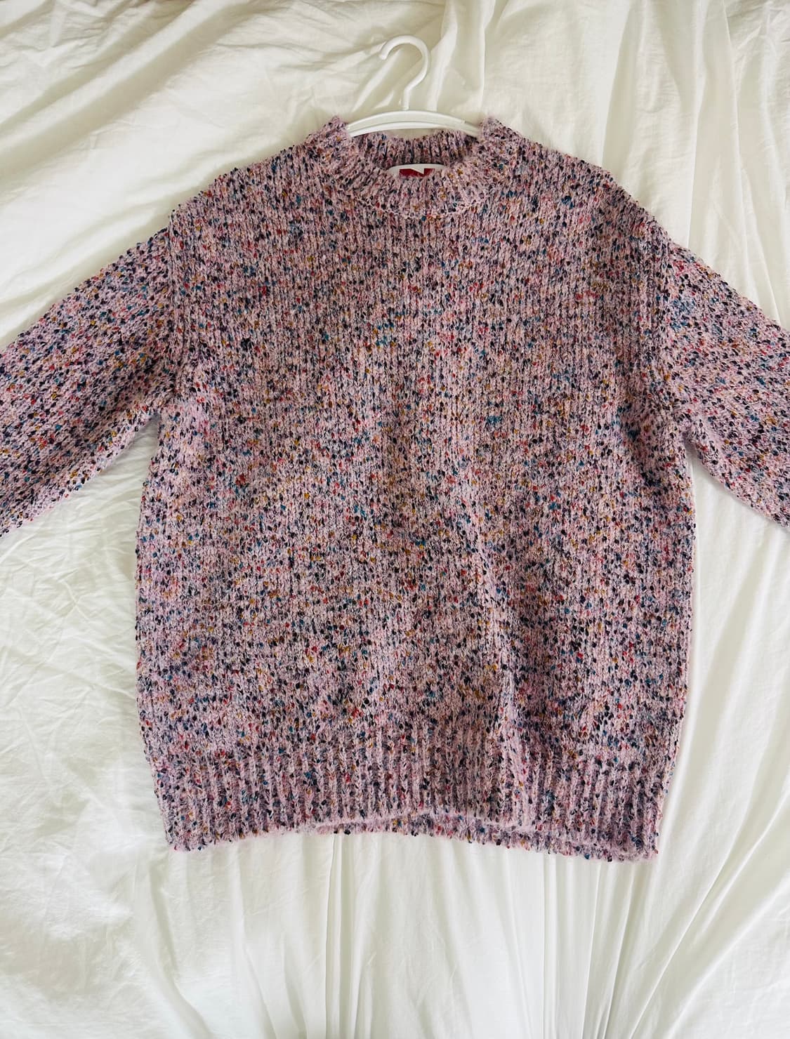 N Archive badge wool blended knit (M) 상품이미지9