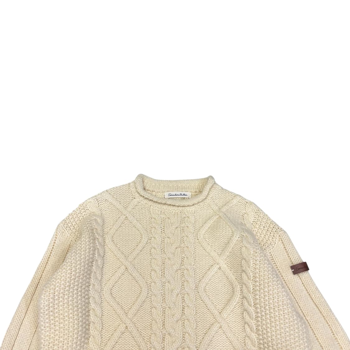 썸웨어버터 Bens cable wool knit 상품이미지2