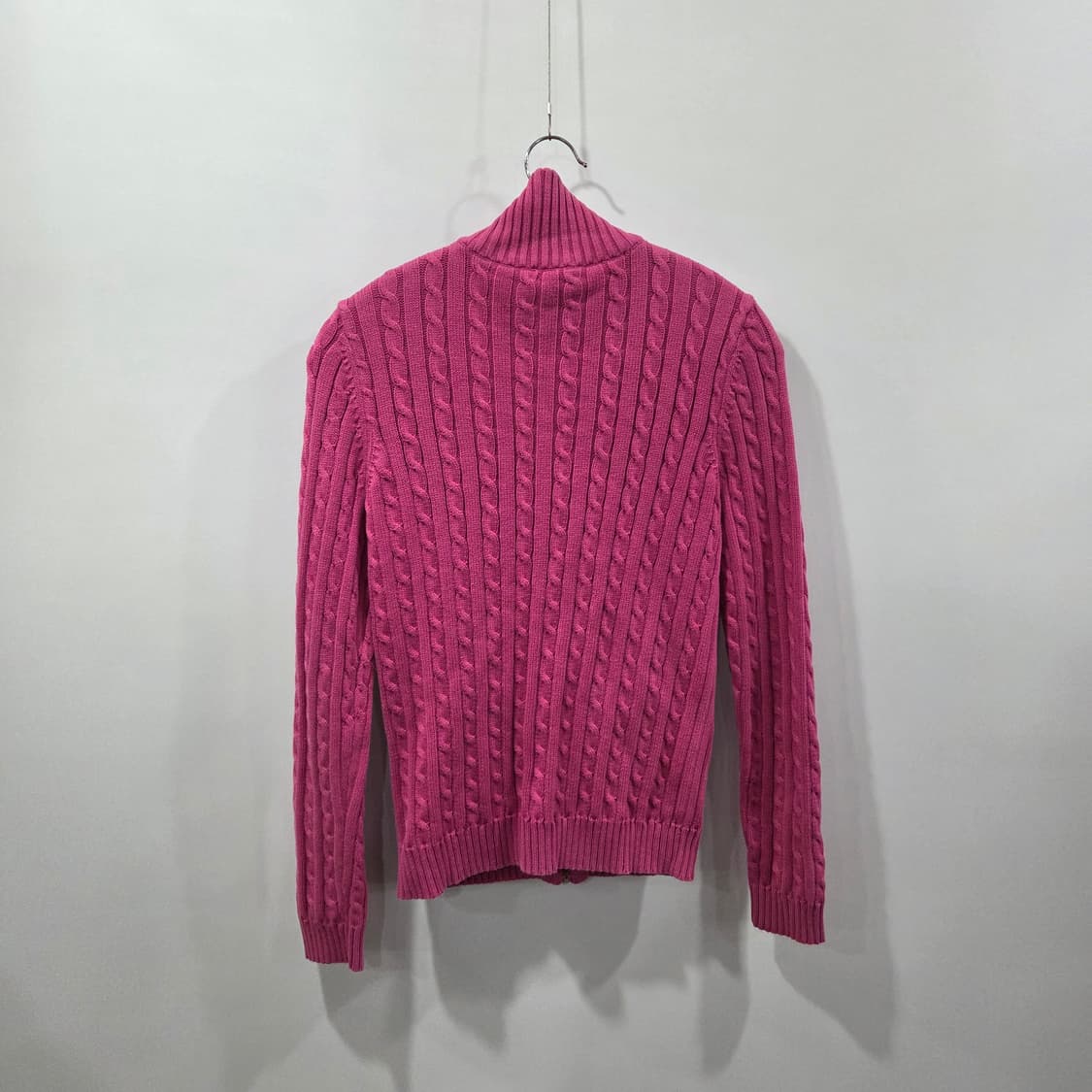 로렌랄프로렌 우먼 케이블 니트 집업 S  상품이미지5