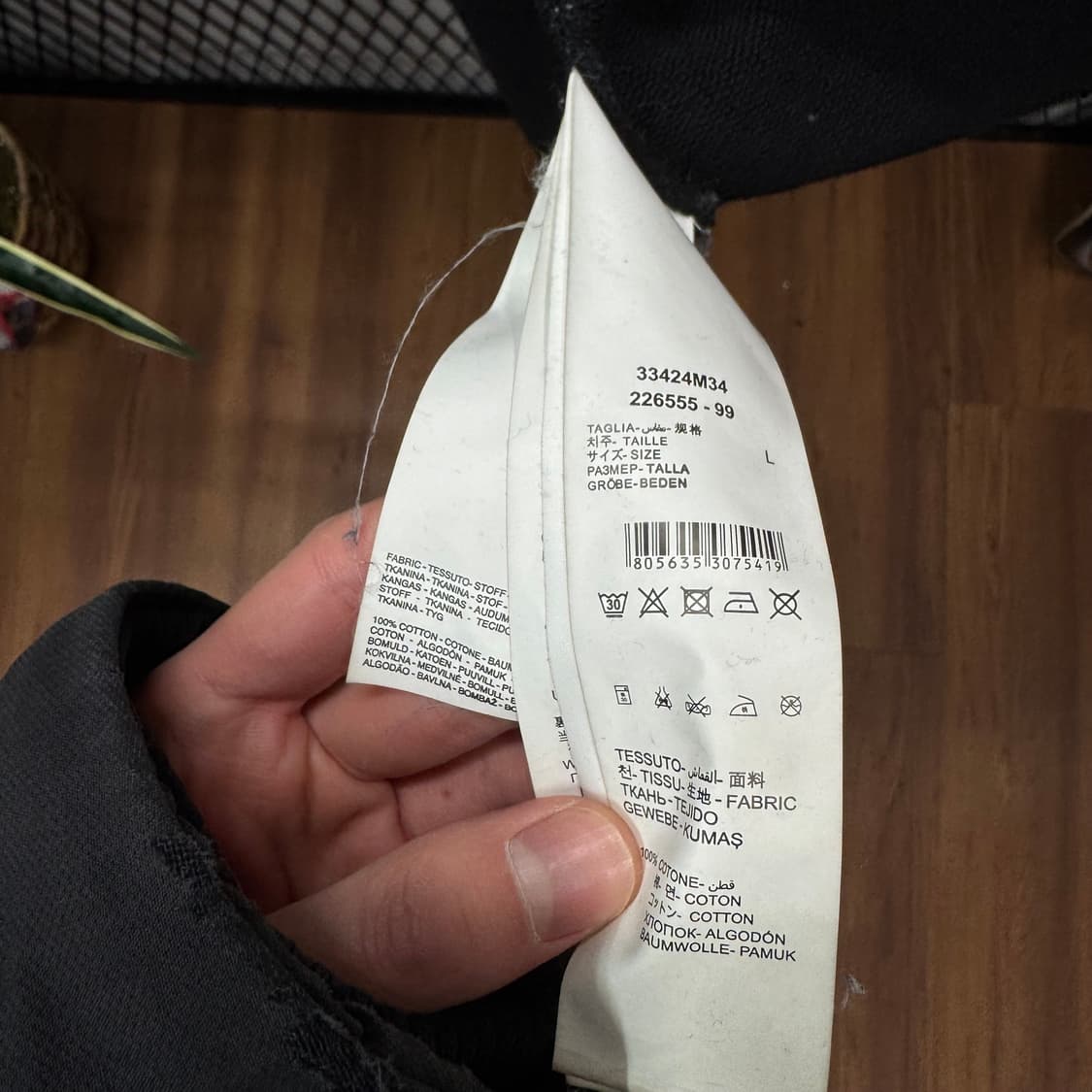 424 후드티 시그니처 자수 로고 암밴드 포인트 블랙 레드 상품이미지7