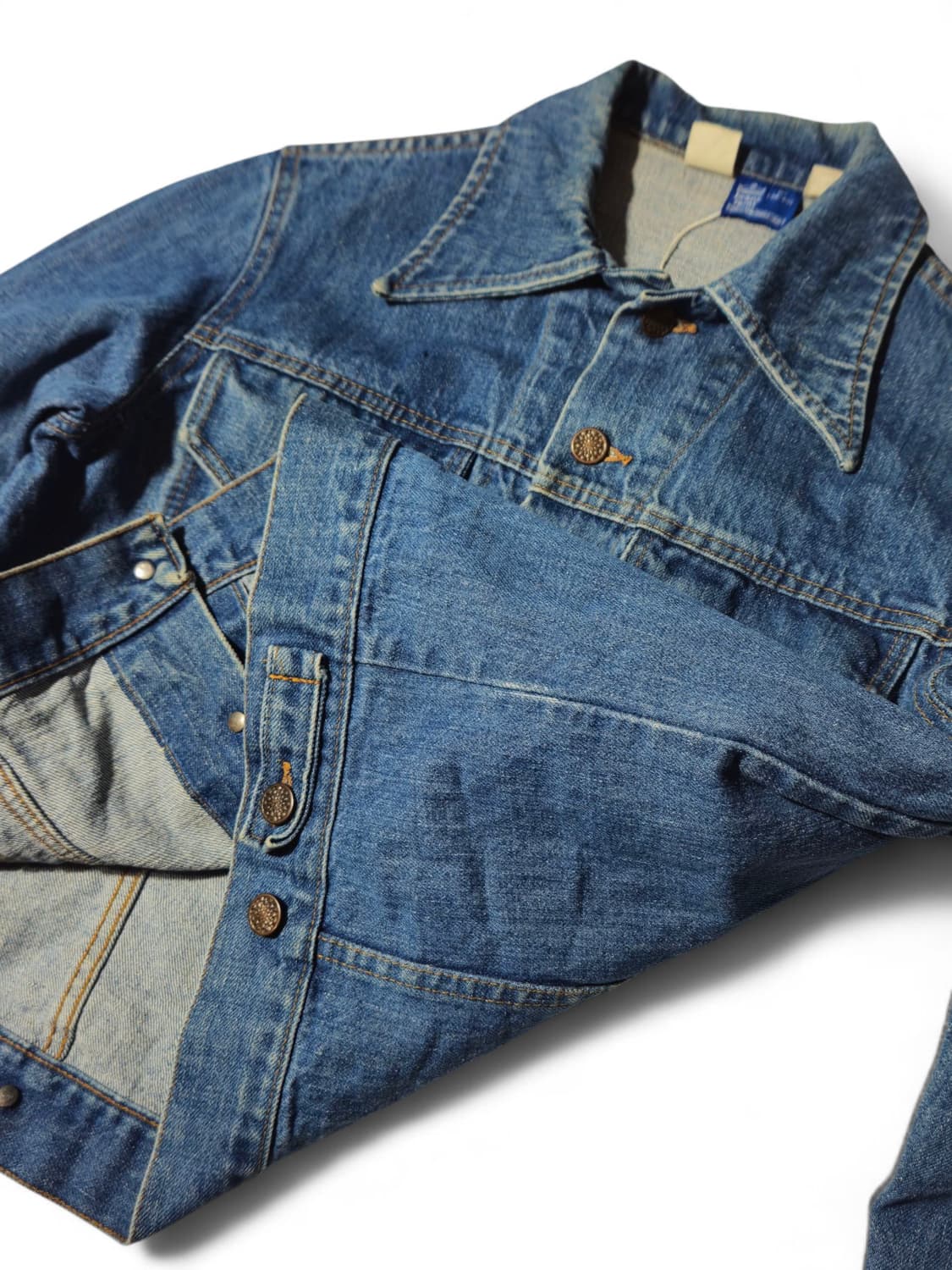 1980's Jeans Joint by Sear 시어스 트러커 청자켓 M 상품이미지4