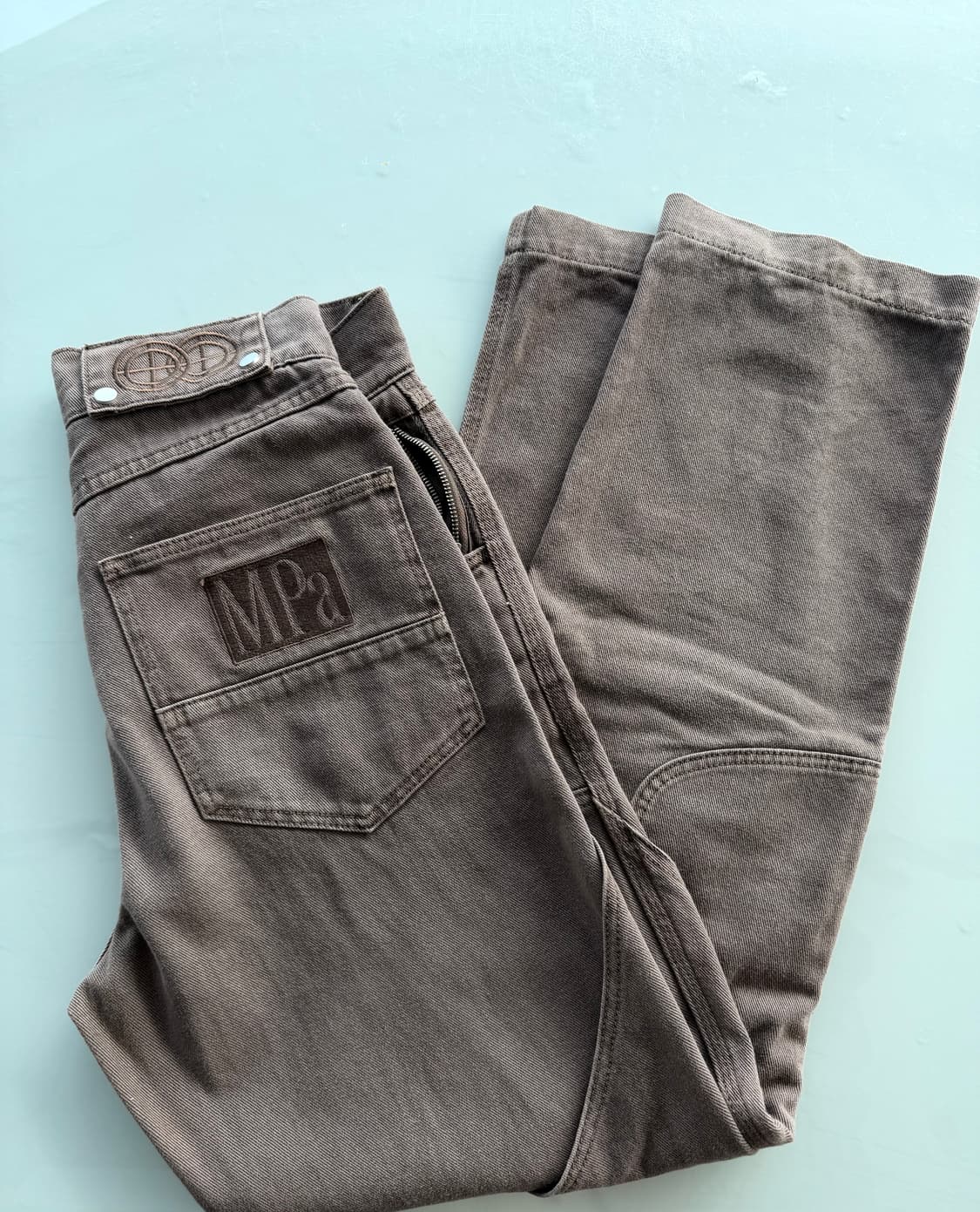 플라스틱프로덕트 CALF POCKET PANTS s사이즈 브라운 상품이미지3