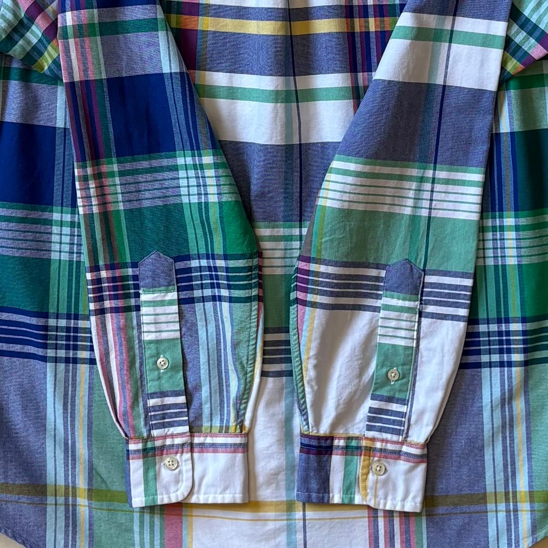 [M/100] 신형 폴로 랄프로렌 Oxford 체크 클래식 핏 셔츠 상품이미지10