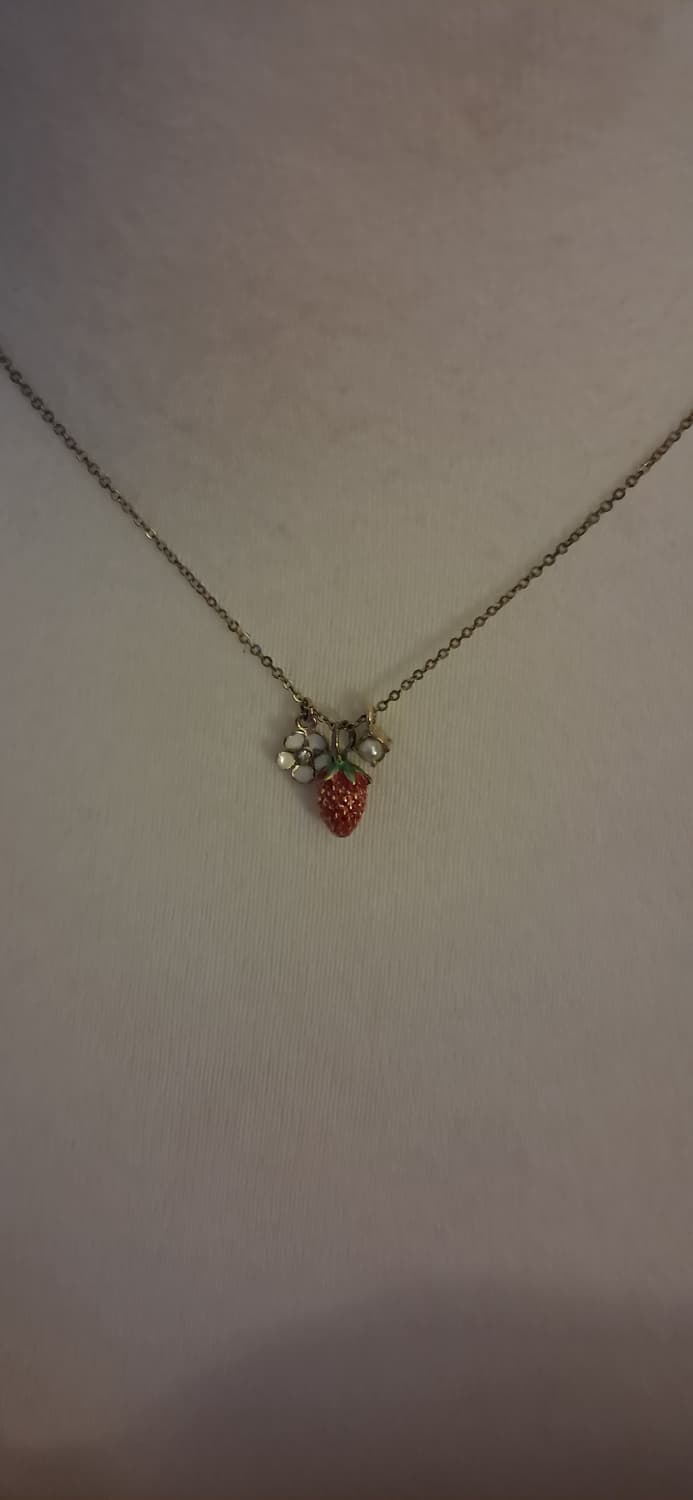 딸기 체인 목걸이 상품이미지1