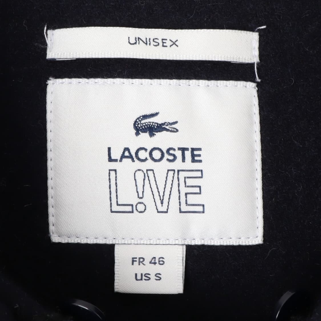 라코스테 live 네이비 울 싱글 코트 상품이미지8