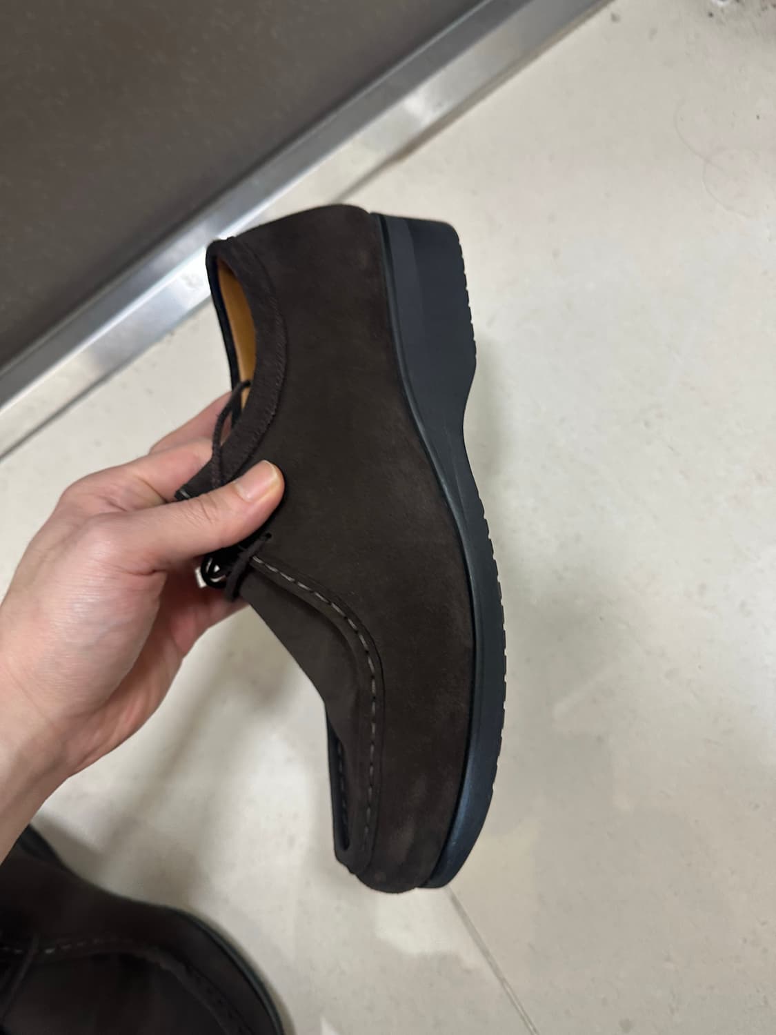 풋웍스 티롤리안 슈즈 다크브라운 265 상품이미지7