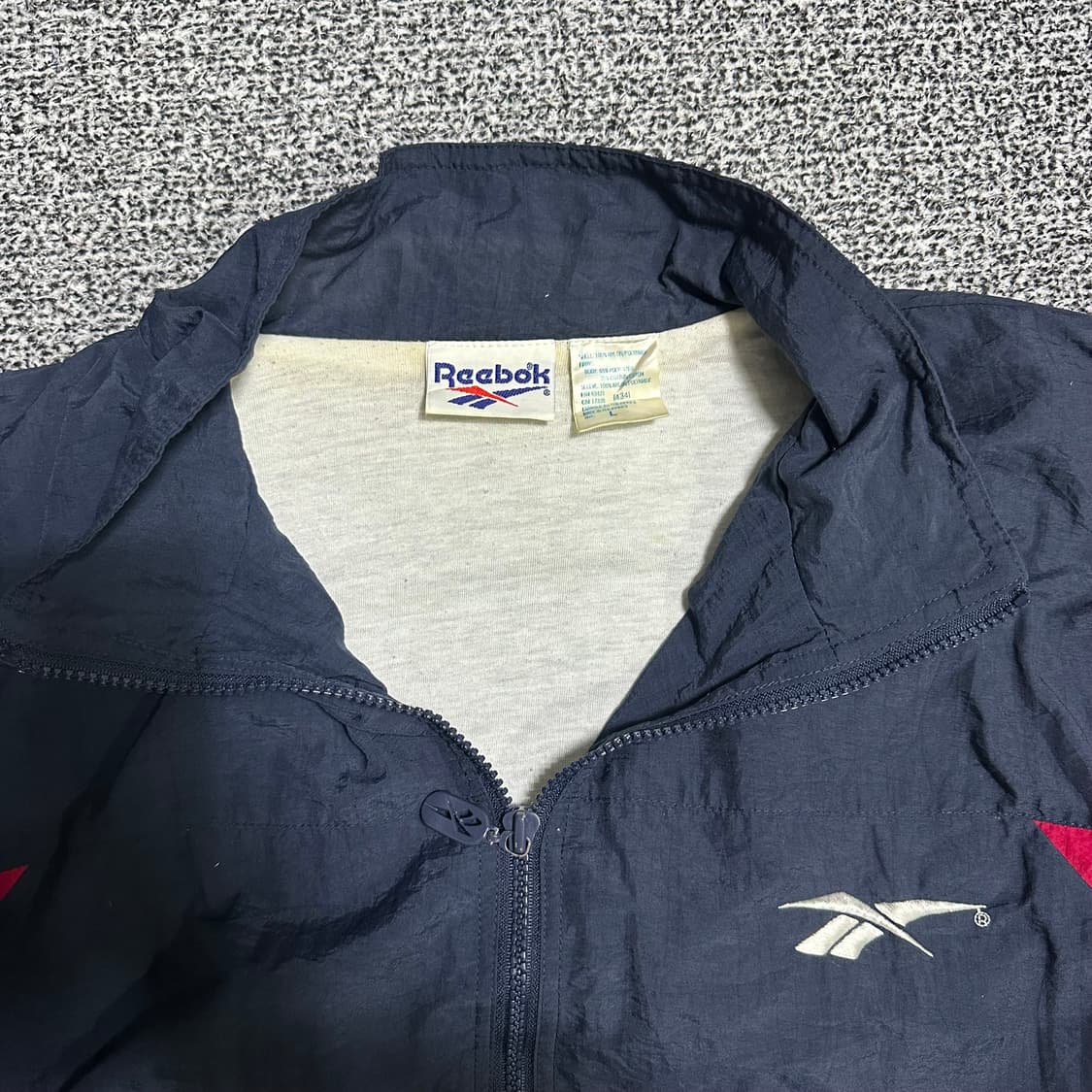 (L) 리복 올드스쿨 백로고 바람막이 자켓 상품이미지3