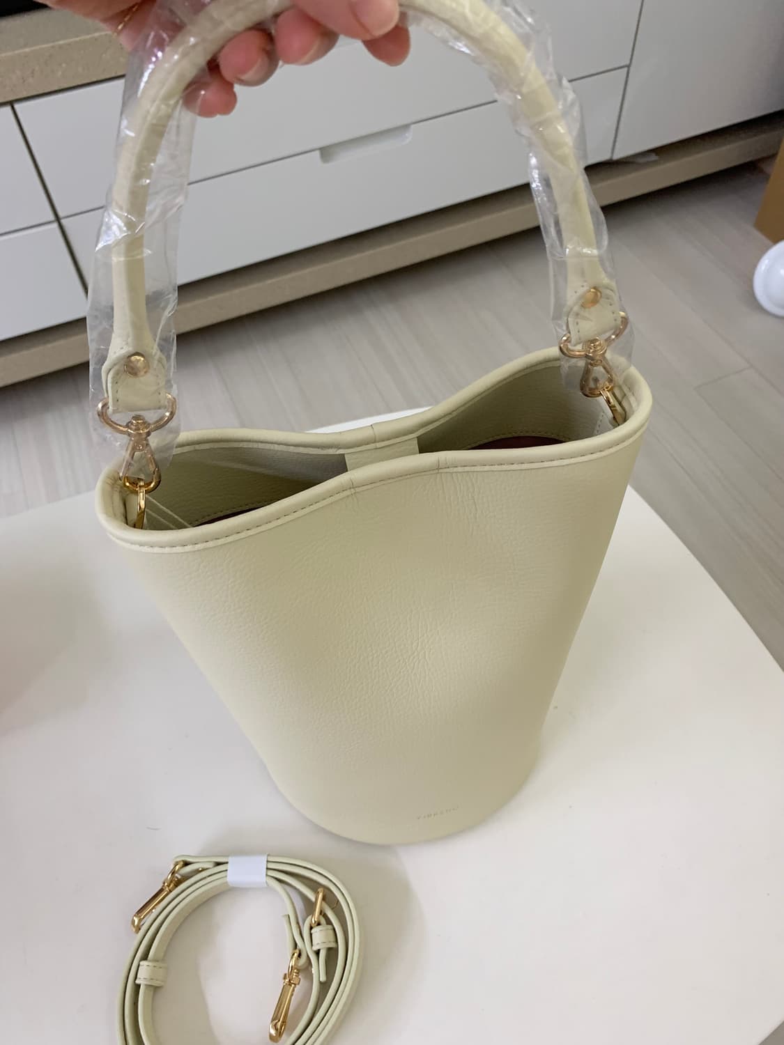 피브레노 마이버킷백 아이보리 새상품 상품이미지4