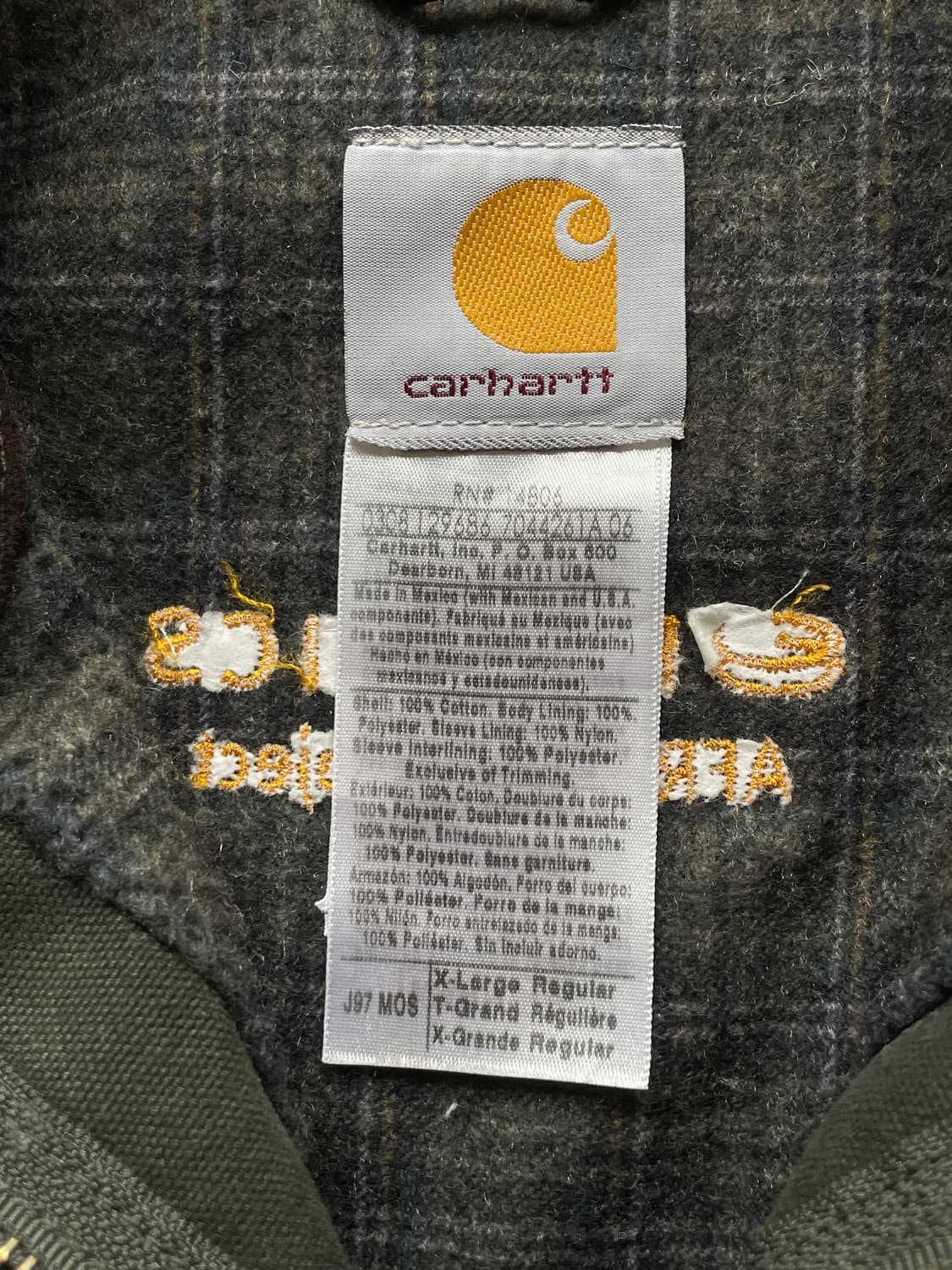 칼하트 J97 모스 mos 디트로이트 자켓 빈티지 carhartt 상품이미지3