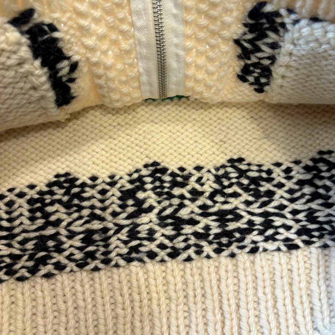 빈티지 사슴 자수 코위찬 자켓 상품이미지5