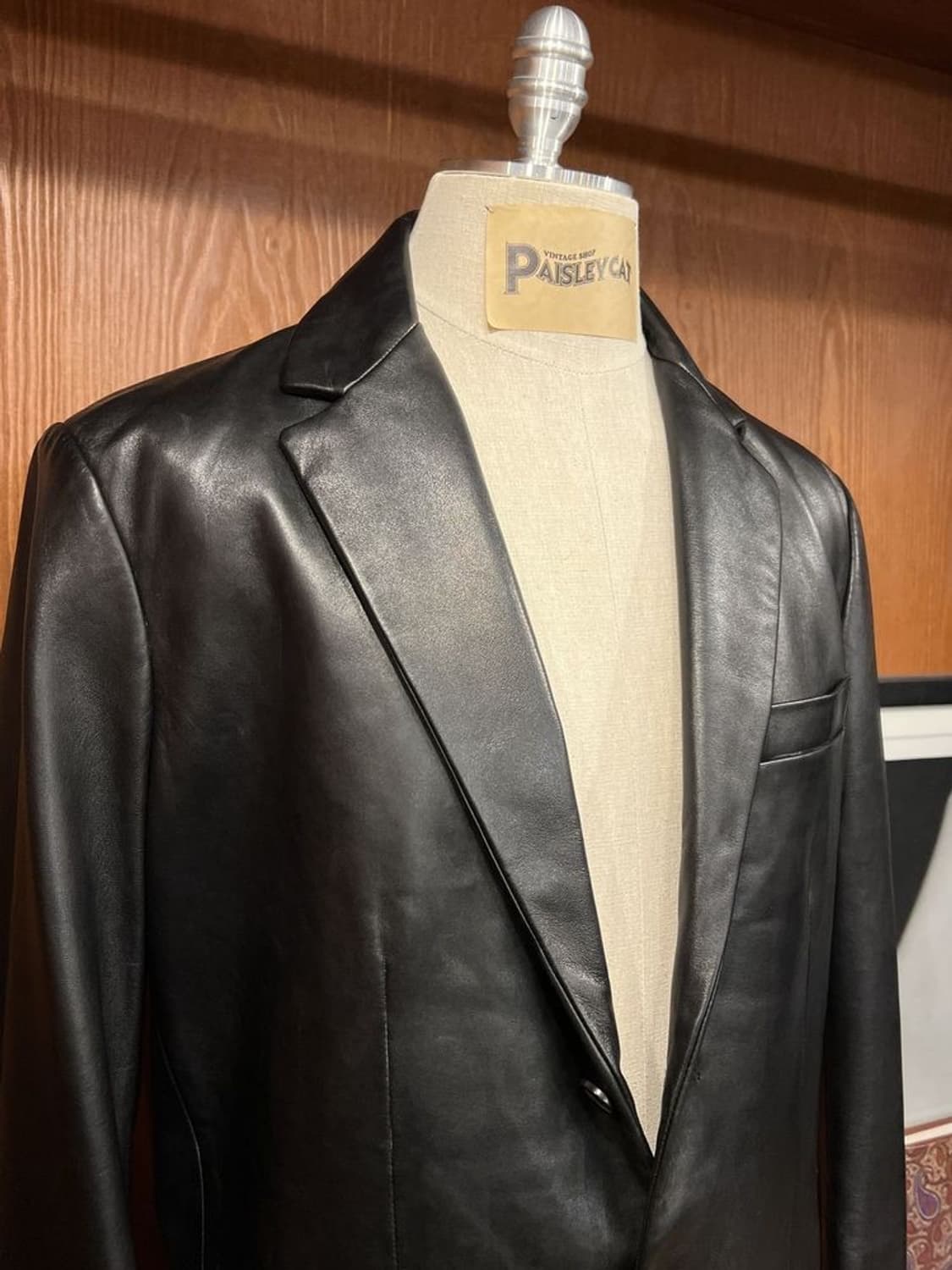 루포 카우하이드 레더 자켓 상품이미지3