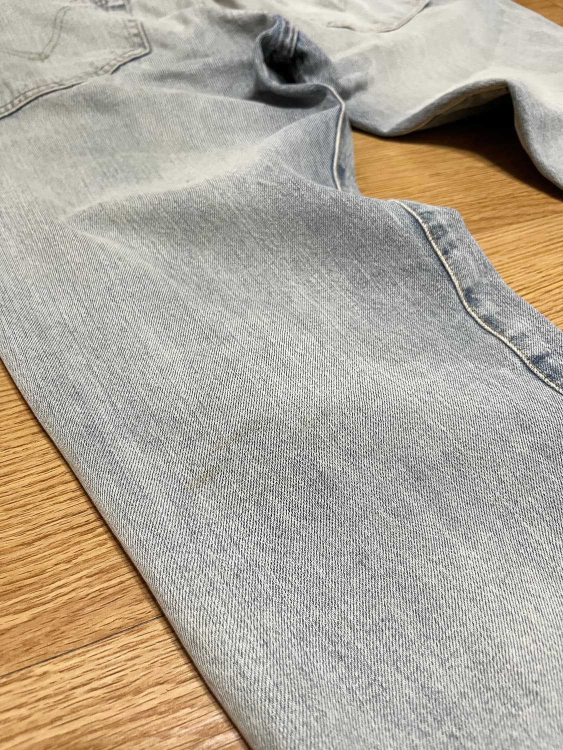 리바이스 lvc 1947 501 연청 데님 34x32 상품이미지10