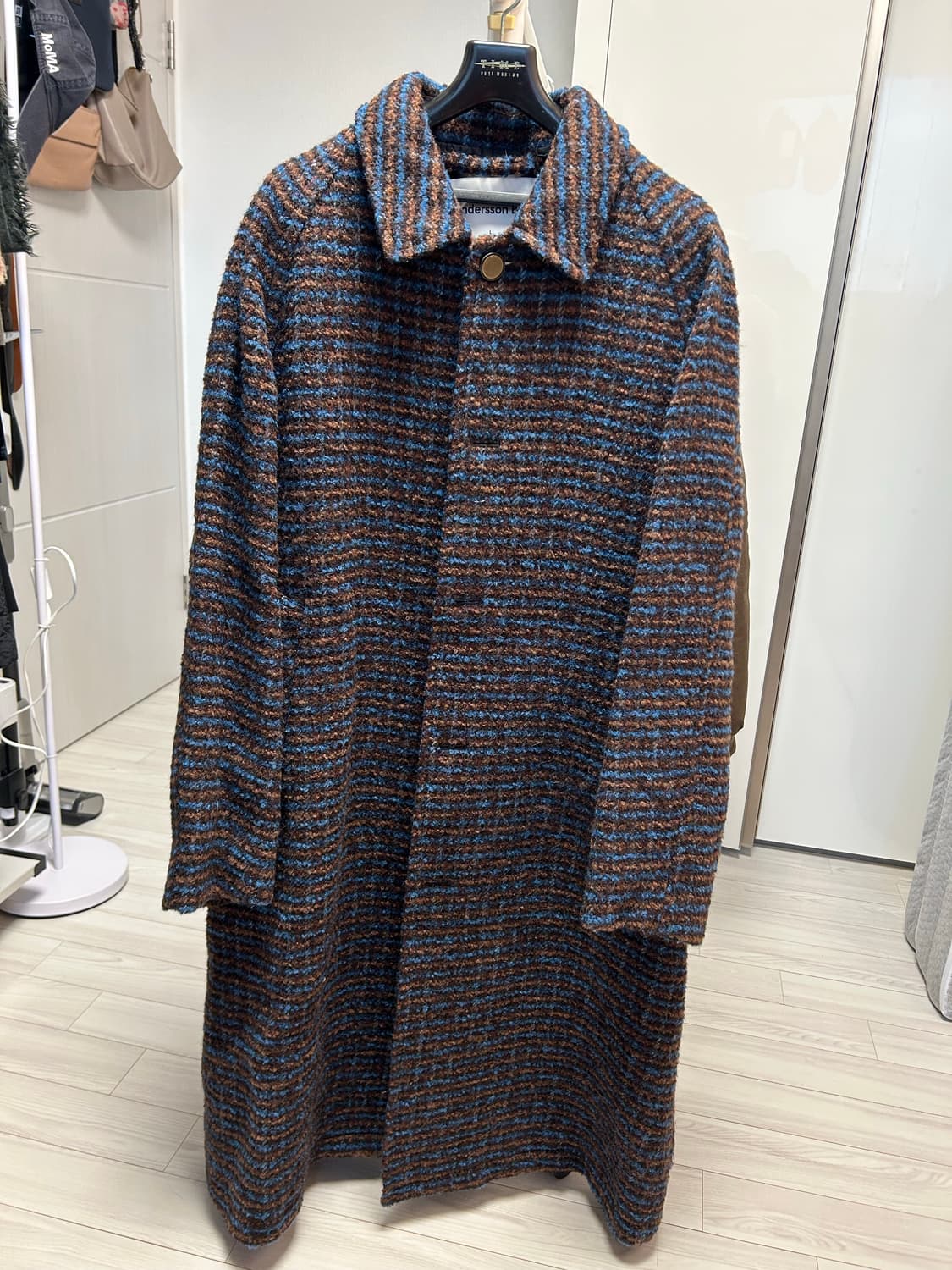 Anderson bell 발마칸 울 코트 상품이미지5