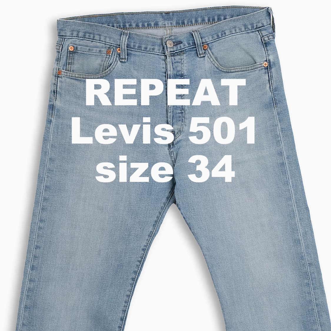 빈티지 리바이스 501 연청 34 인치 LV50134587 상품이미지1