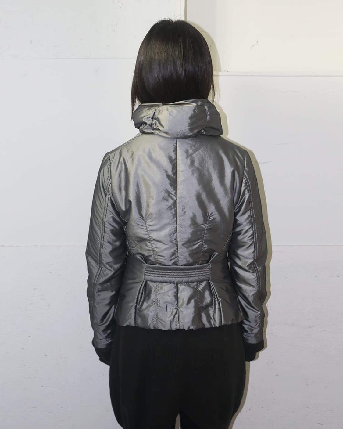 마리떼 프랑소와 저버 메탈릭 실버 푸퍼 자켓 상품이미지2