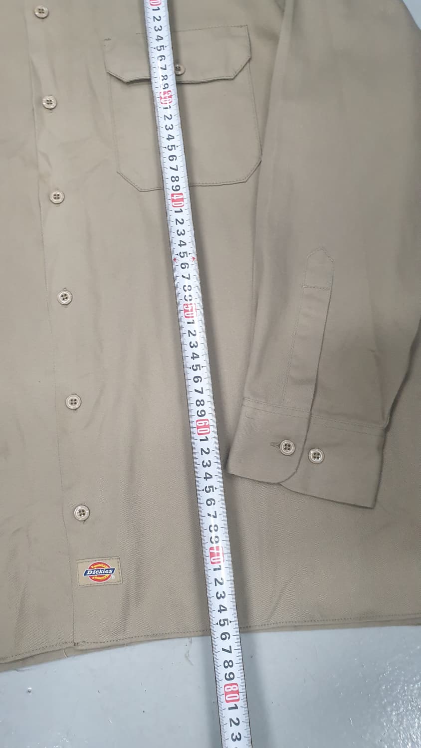 디키즈 위크셔츠 베이지 L사이즈 상품이미지5