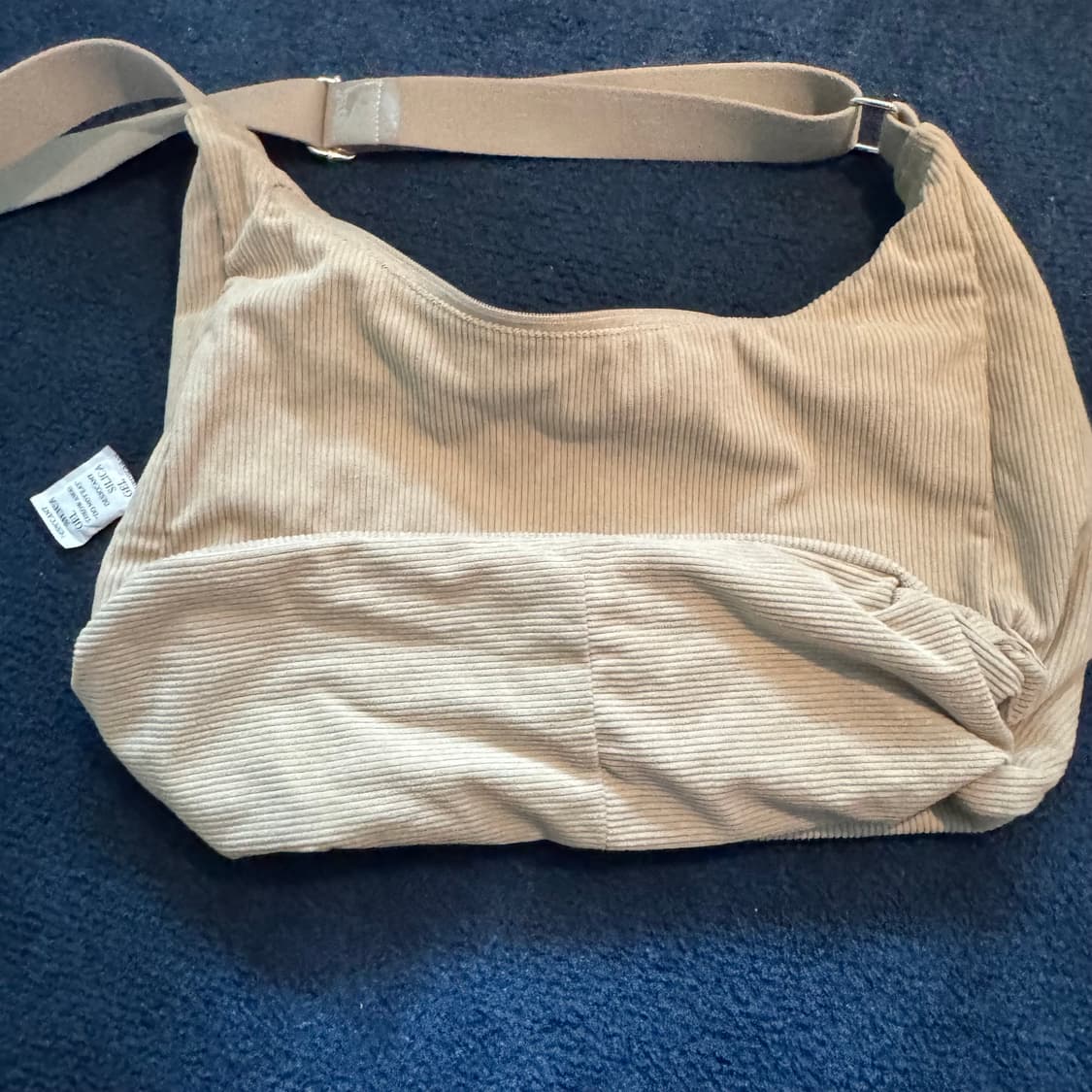 일본 유니클로 아이보리 코듀로이 크로스백 상품이미지8