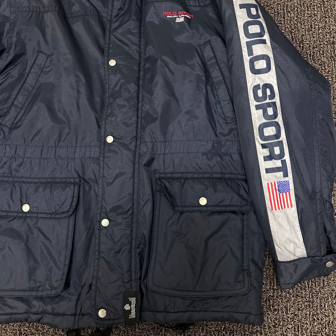 POLO 폴로 스포츠 올드스쿨 바람막이 자켓 M 상품이미지3