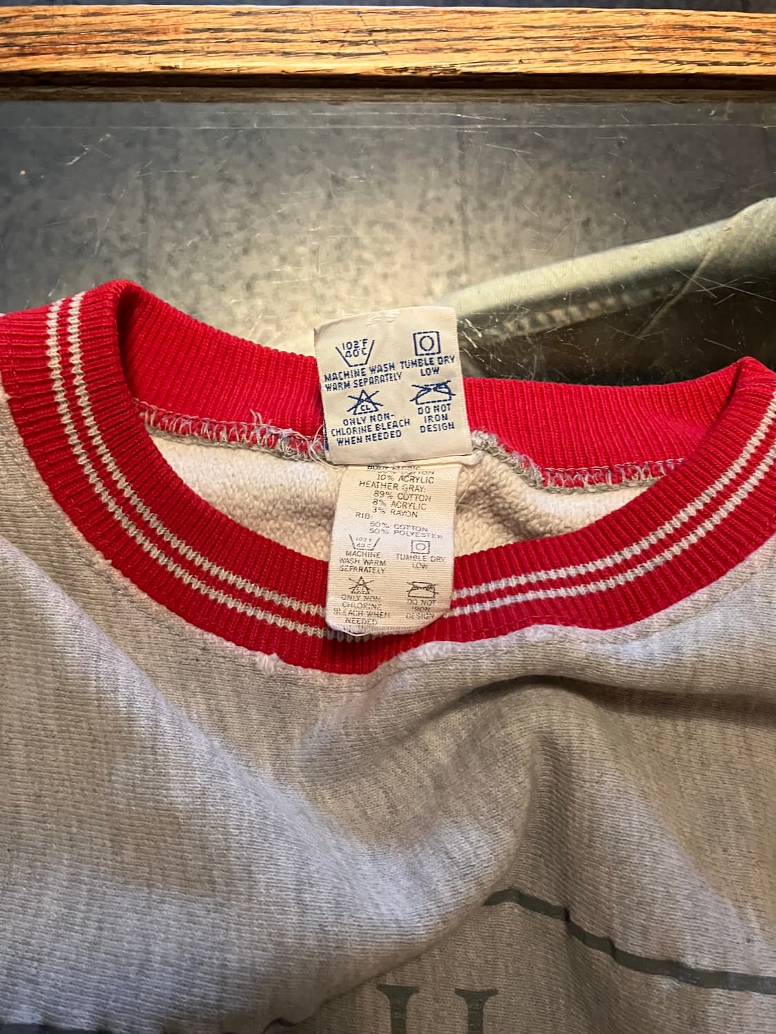 90s USA 빈티지 챔피온 리버스위브 스웻 셔츠 맨투맨 상품이미지6