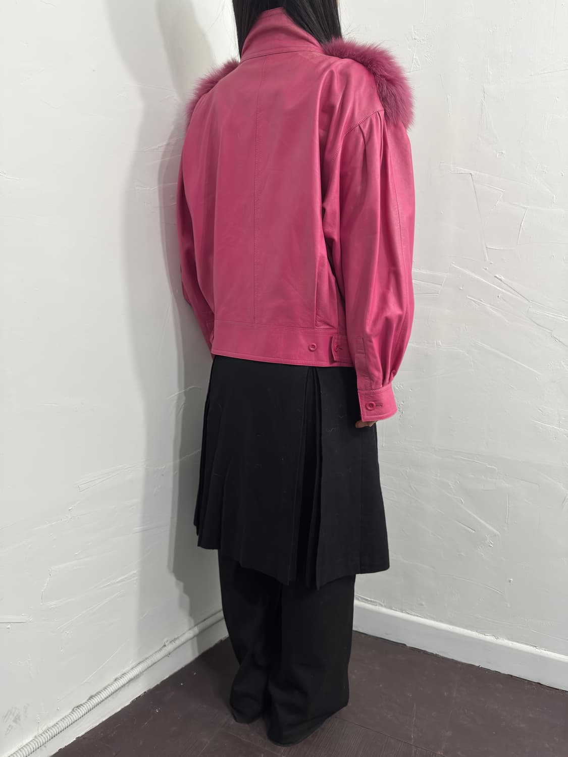 super pelle noriko kazuki pink jacket 상품이미지6